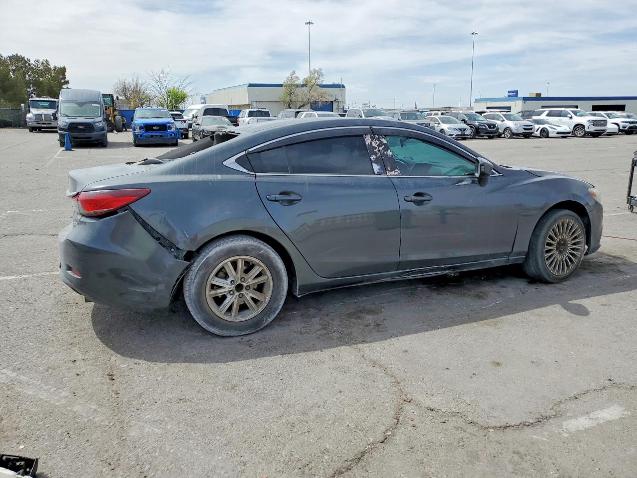 2015 Mazda 6 Sport Gray vin: JM1GJ1U55F1206103