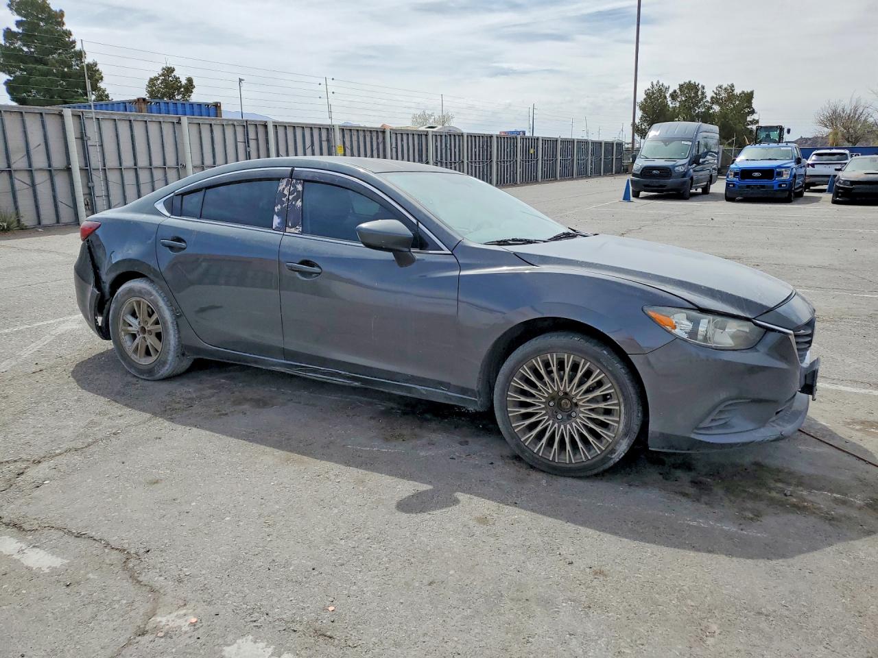 2015 Mazda 6 Sport Gray vin: JM1GJ1U55F1206103