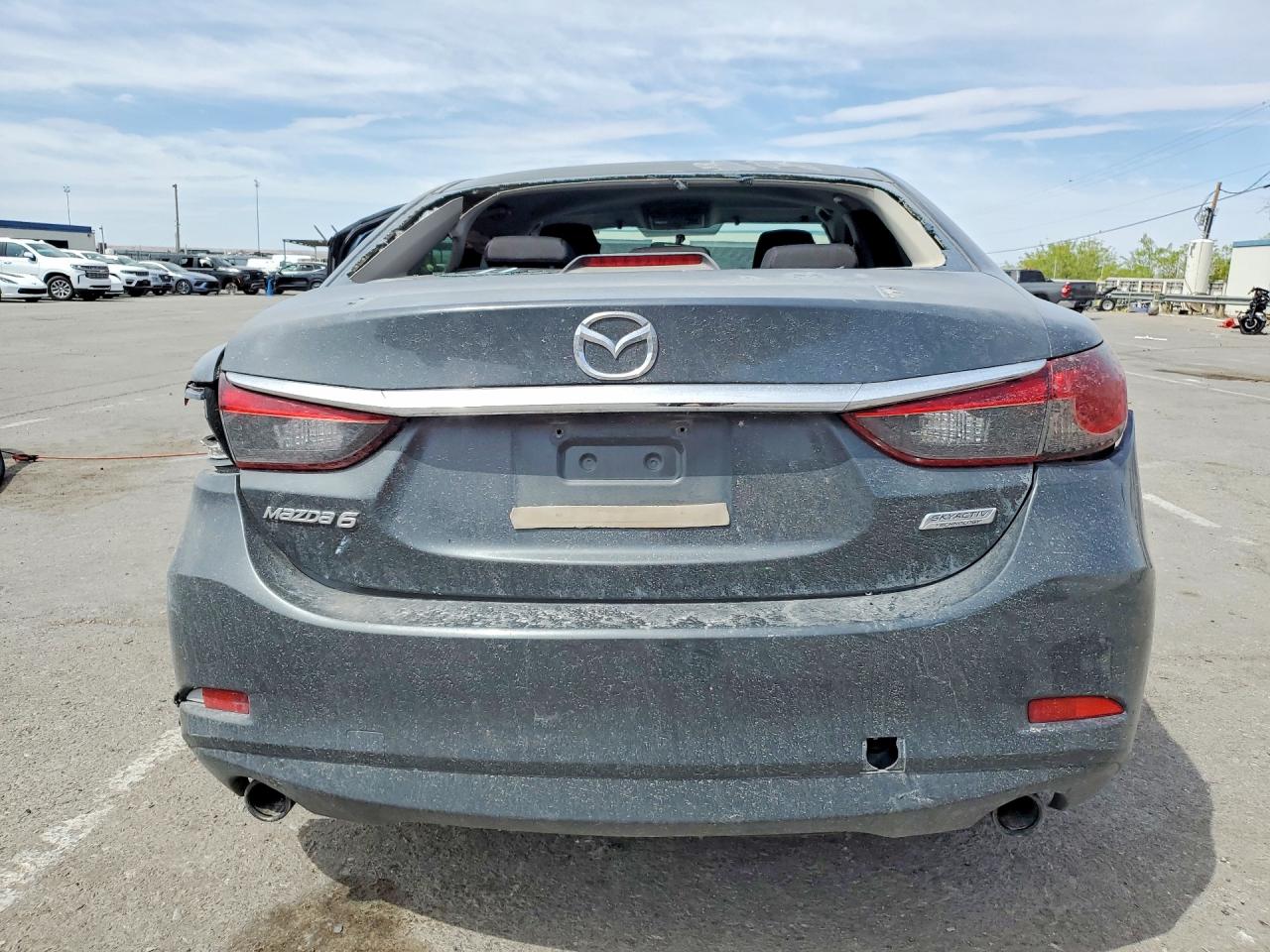 2015 Mazda 6 Sport Gray vin: JM1GJ1U55F1206103