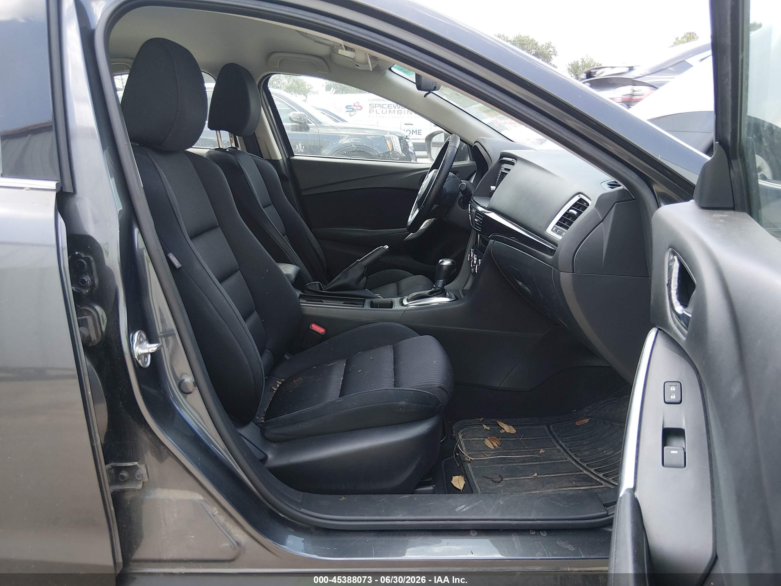 2015 Mazda Mazda6 I Sport Gray vin: JM1GJ1U55F1219031