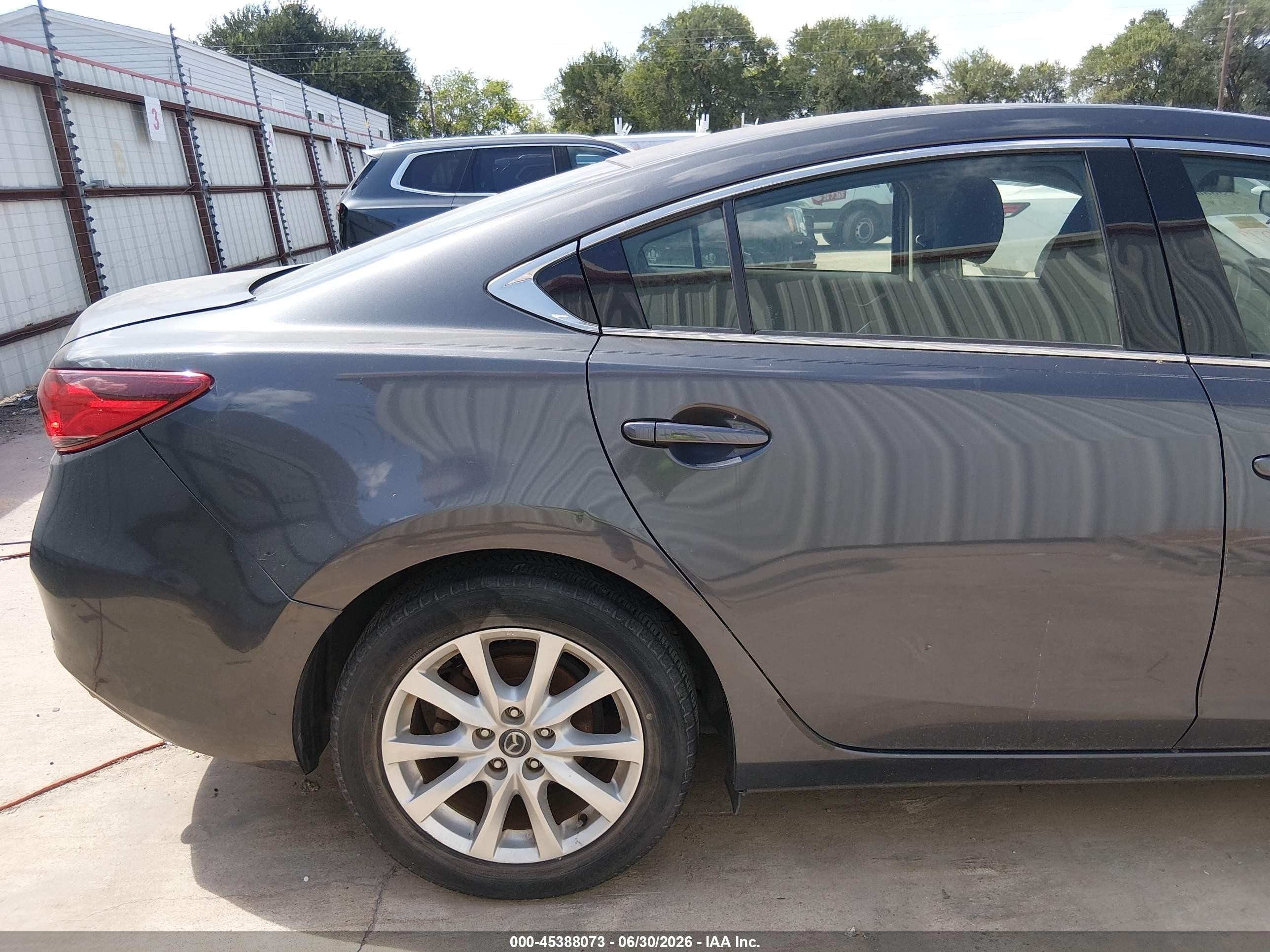 2015 Mazda Mazda6 I Sport Gray vin: JM1GJ1U55F1219031