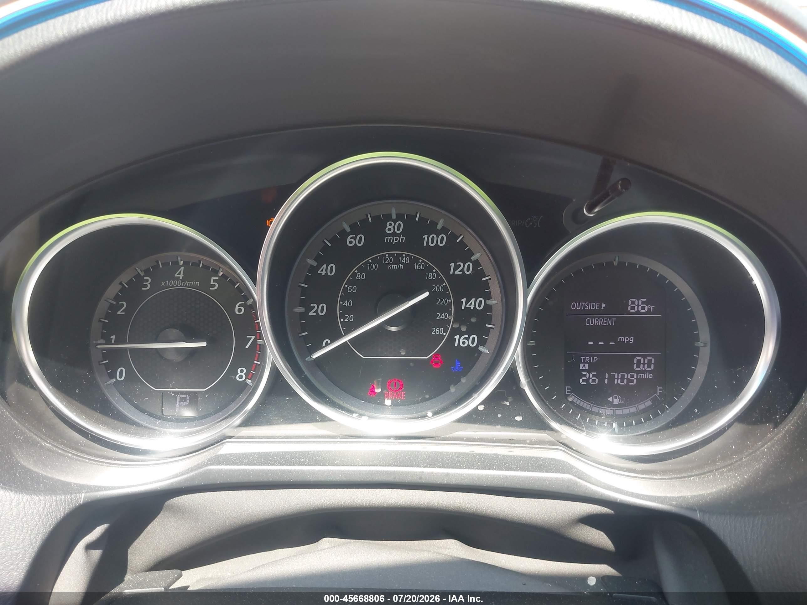 2014 Mazda Mazda6 I Sport Red vin: JM1GJ1U56E1107983
