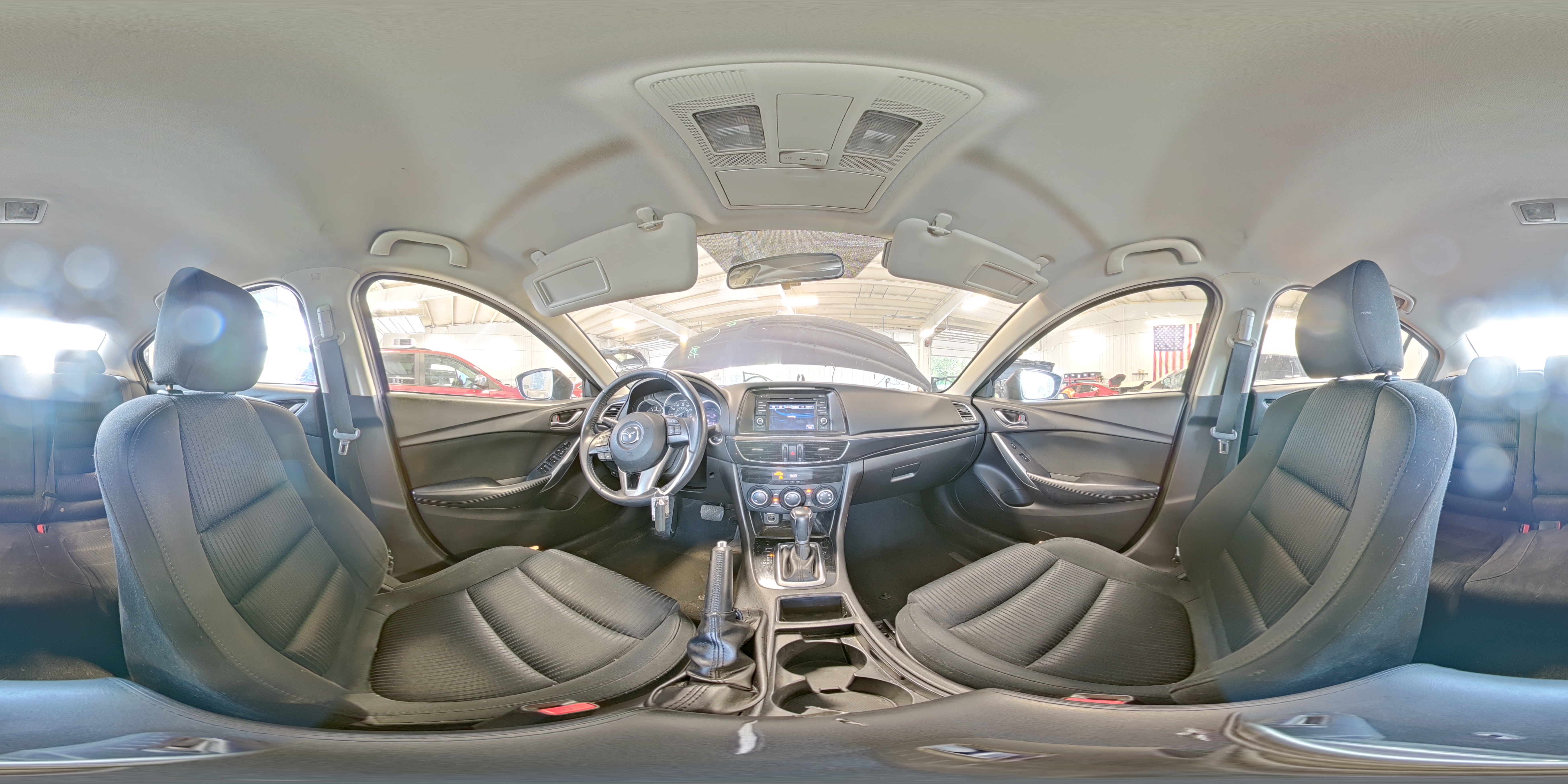 2015 Mazda 6 Sport Blue vin: JM1GJ1U56F1190834