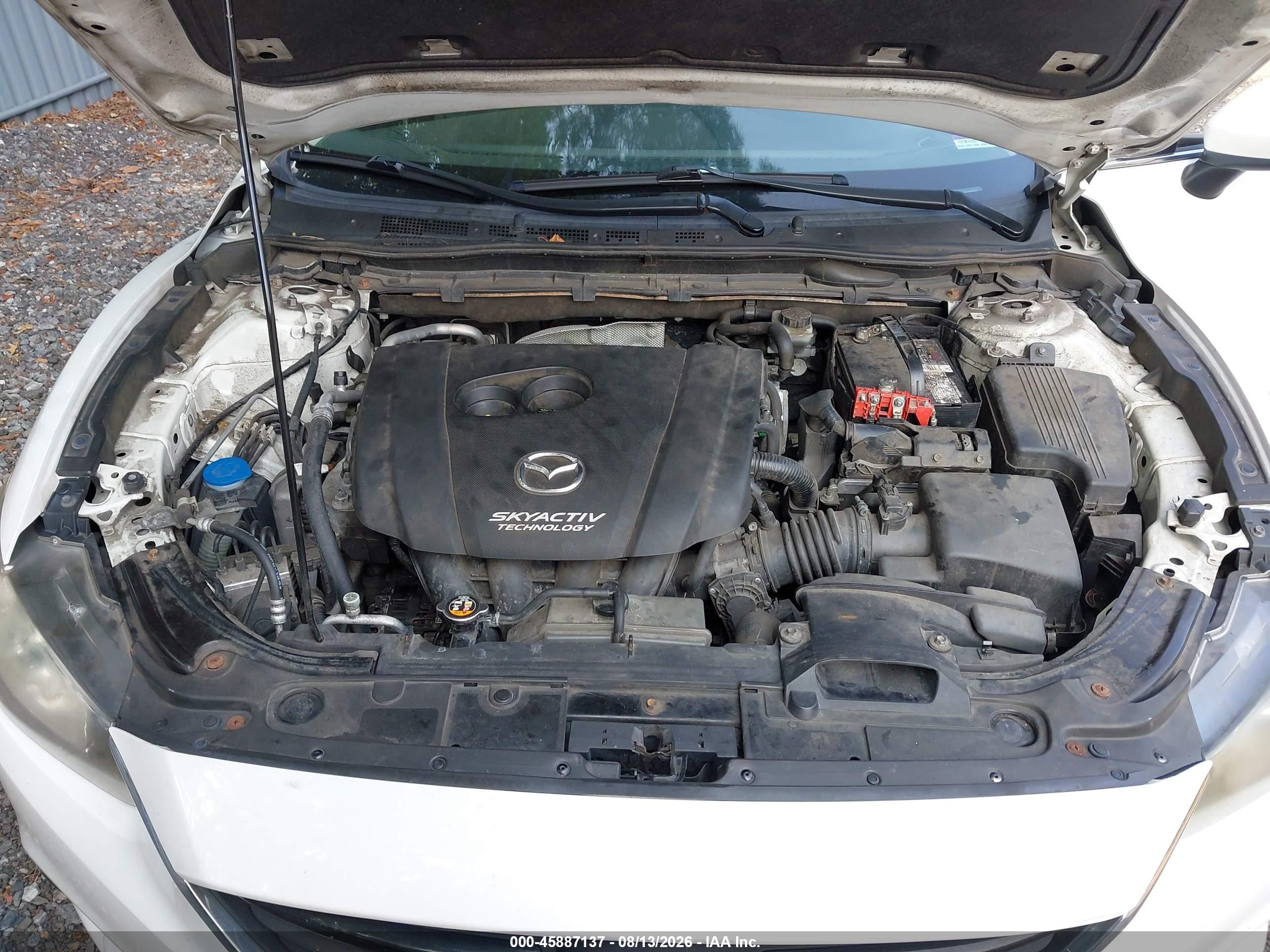 2015 Mazda Mazda6 I Sport Белый vin: JM1GJ1U56F1191076