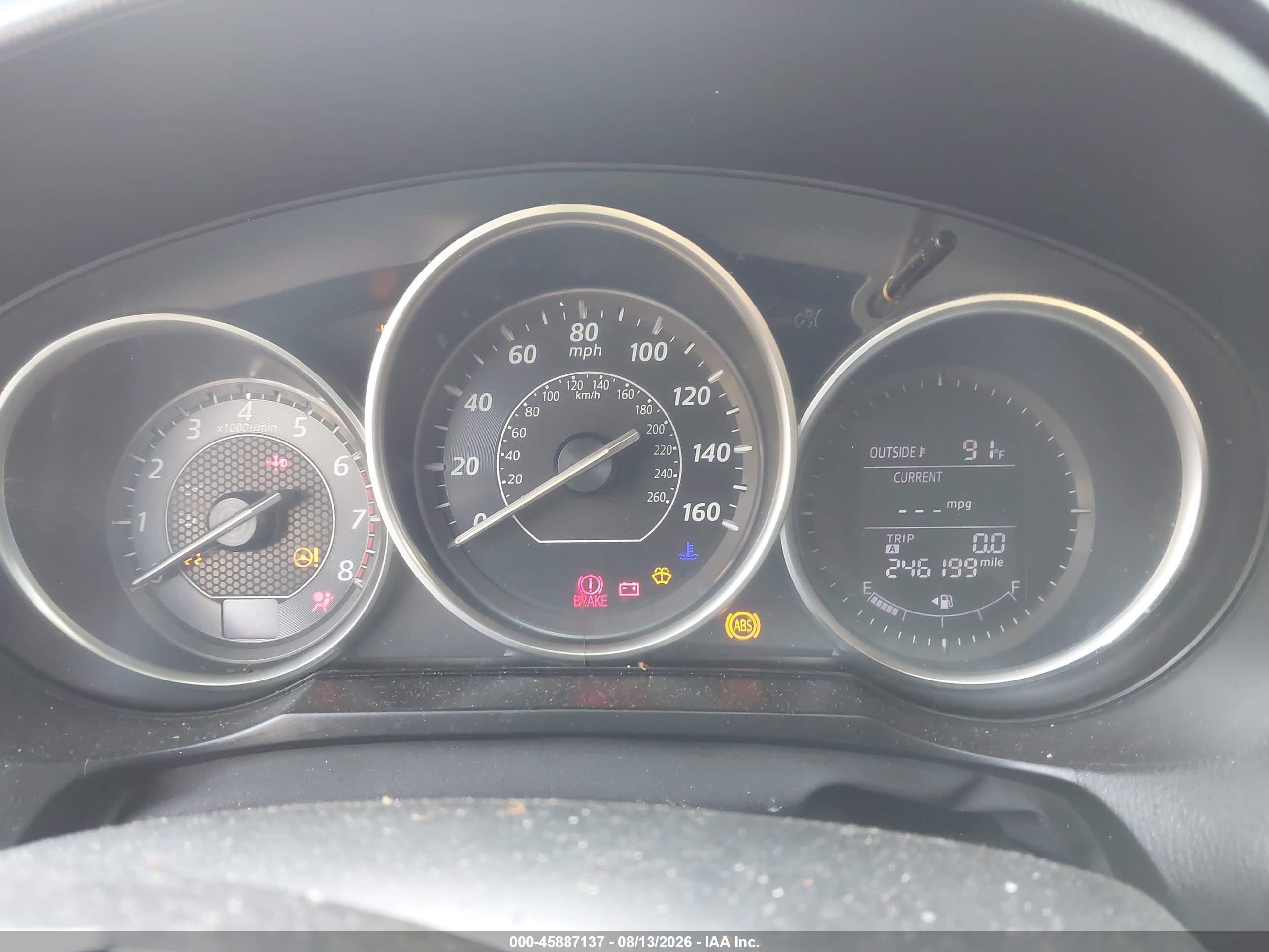 2015 Mazda Mazda6 I Sport Белый vin: JM1GJ1U56F1191076