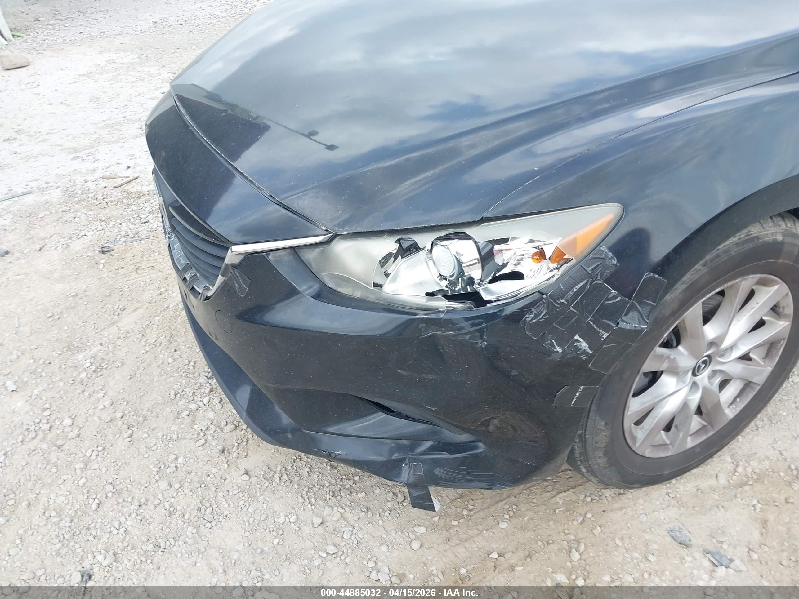 2015 Mazda Mazda6 I Sport Черный vin: JM1GJ1U56F1196133