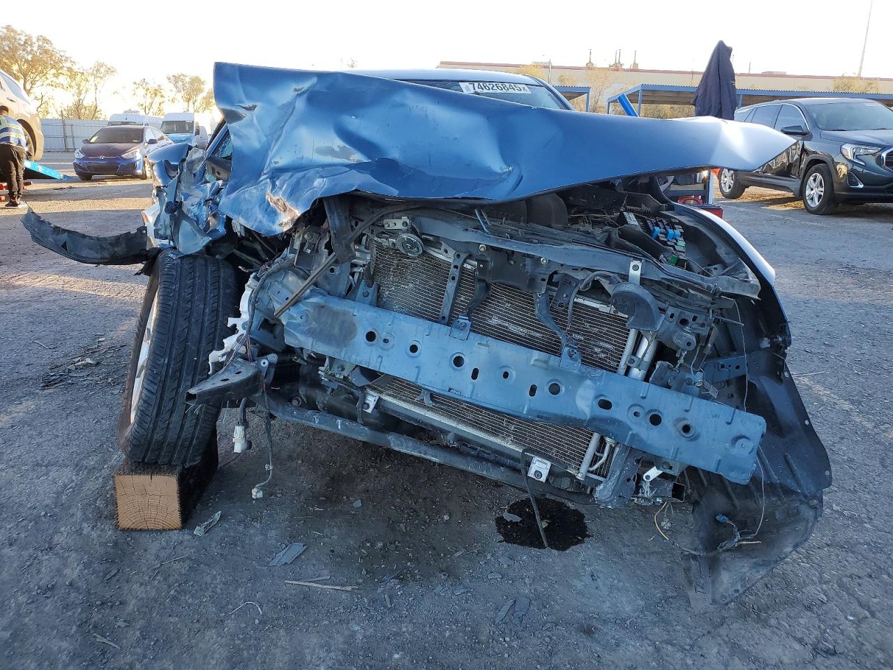 2015 Mazda 6 Sport Blue vin: JM1GJ1U56F1203291