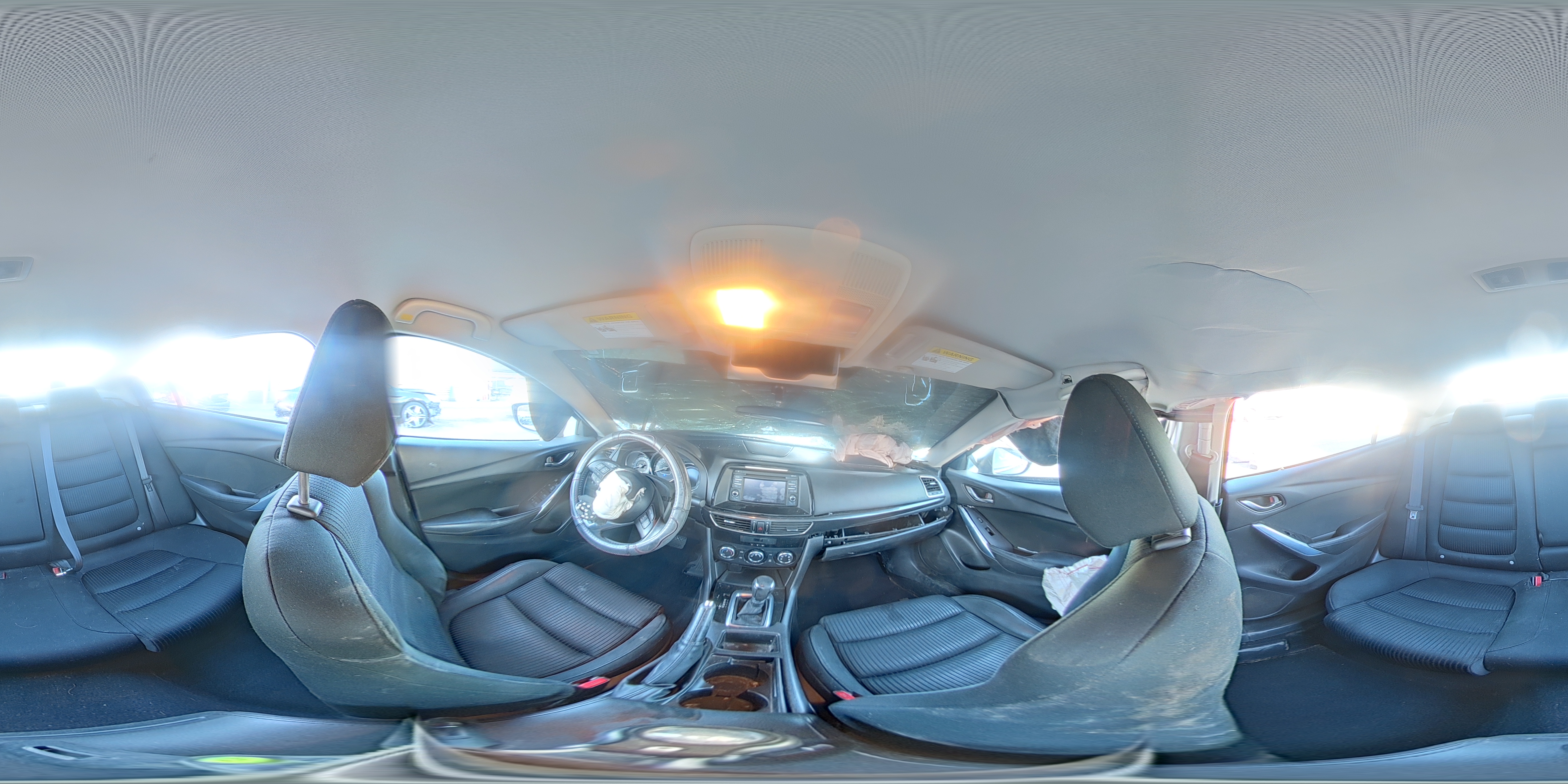 2015 Mazda 6 Sport Blue vin: JM1GJ1U56F1203291