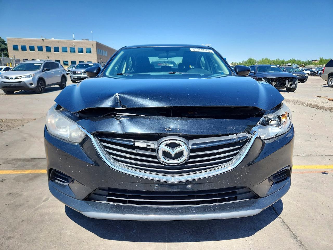 2015 Mazda 6 Sport Black vin: JM1GJ1U56F1215487