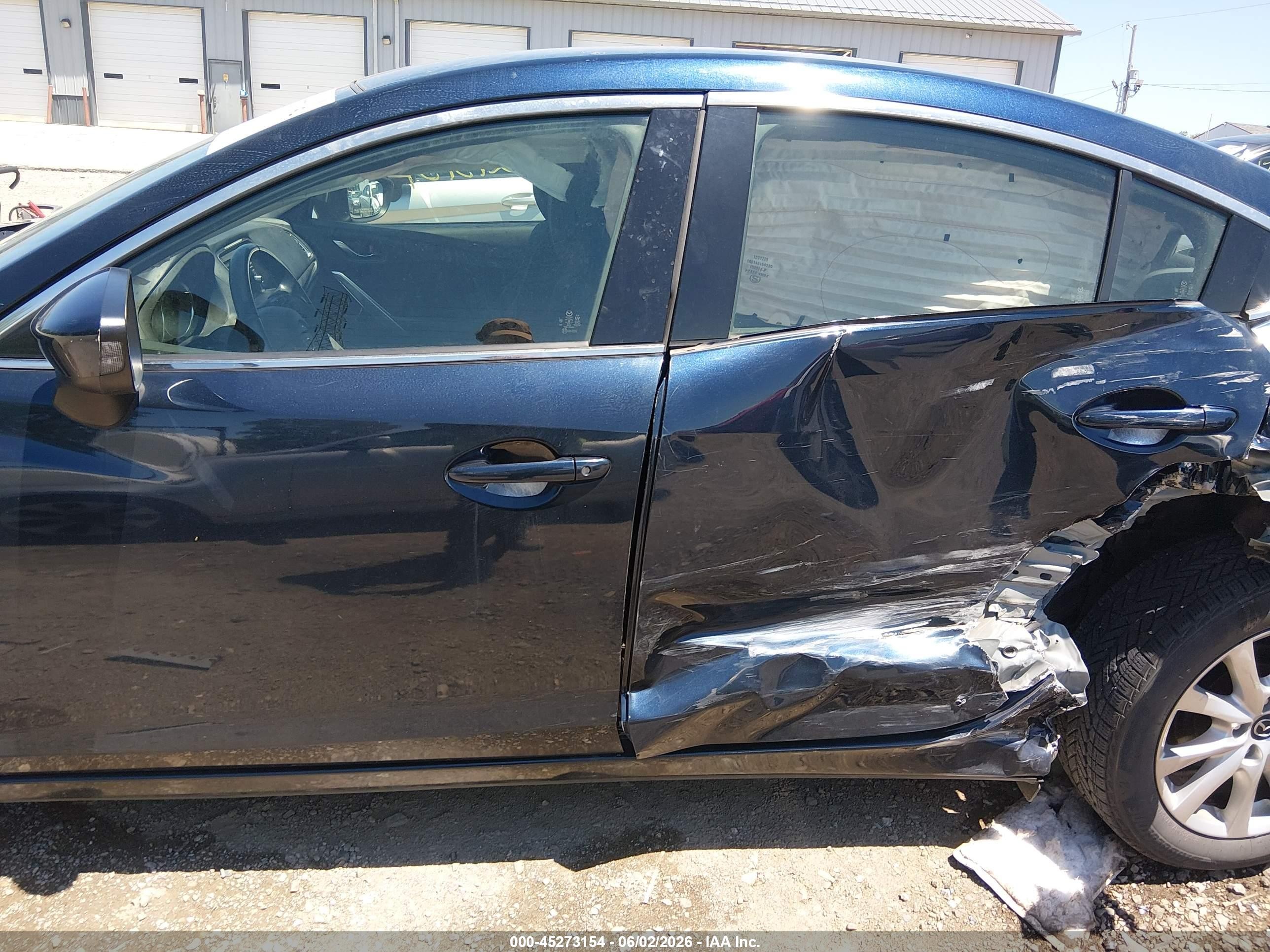2015 Mazda Mazda6 I Sport Dark Blue vin: JM1GJ1U56F1215750