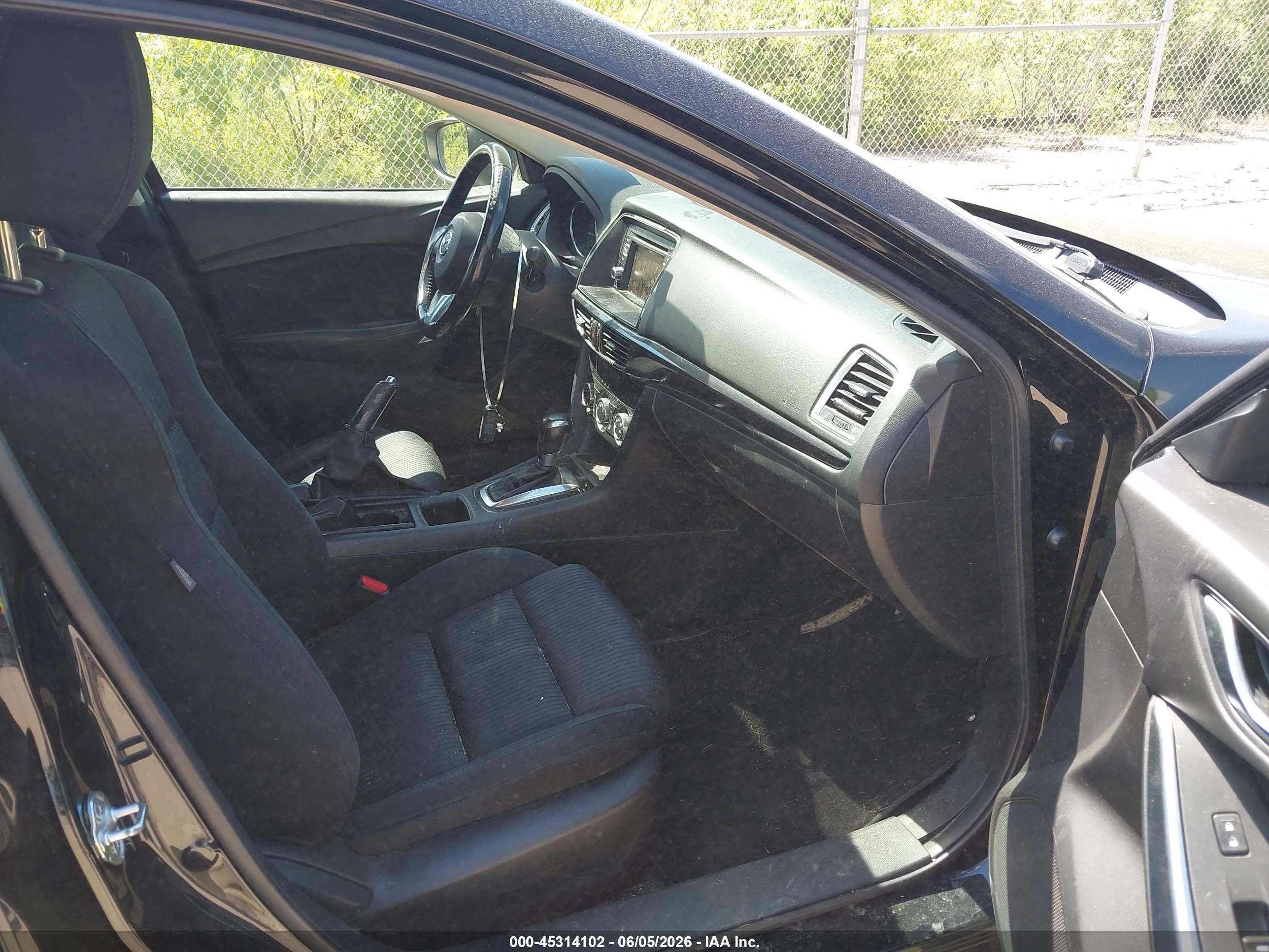 2015 Mazda Mazda6 I Sport Black vin: JM1GJ1U56F1220253
