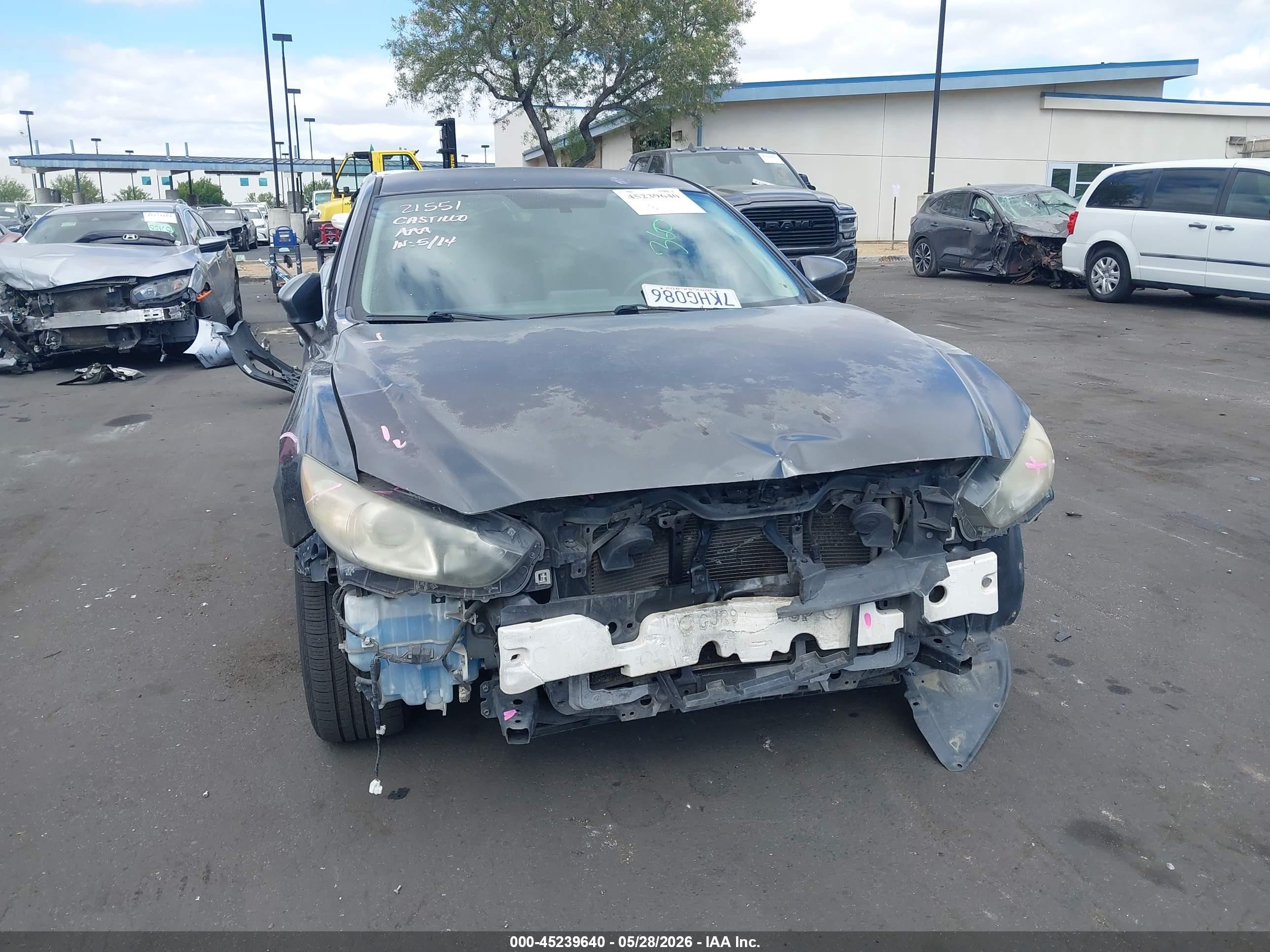 2016 Mazda Mazda6 I Sport Серый vin: JM1GJ1U56G1407557