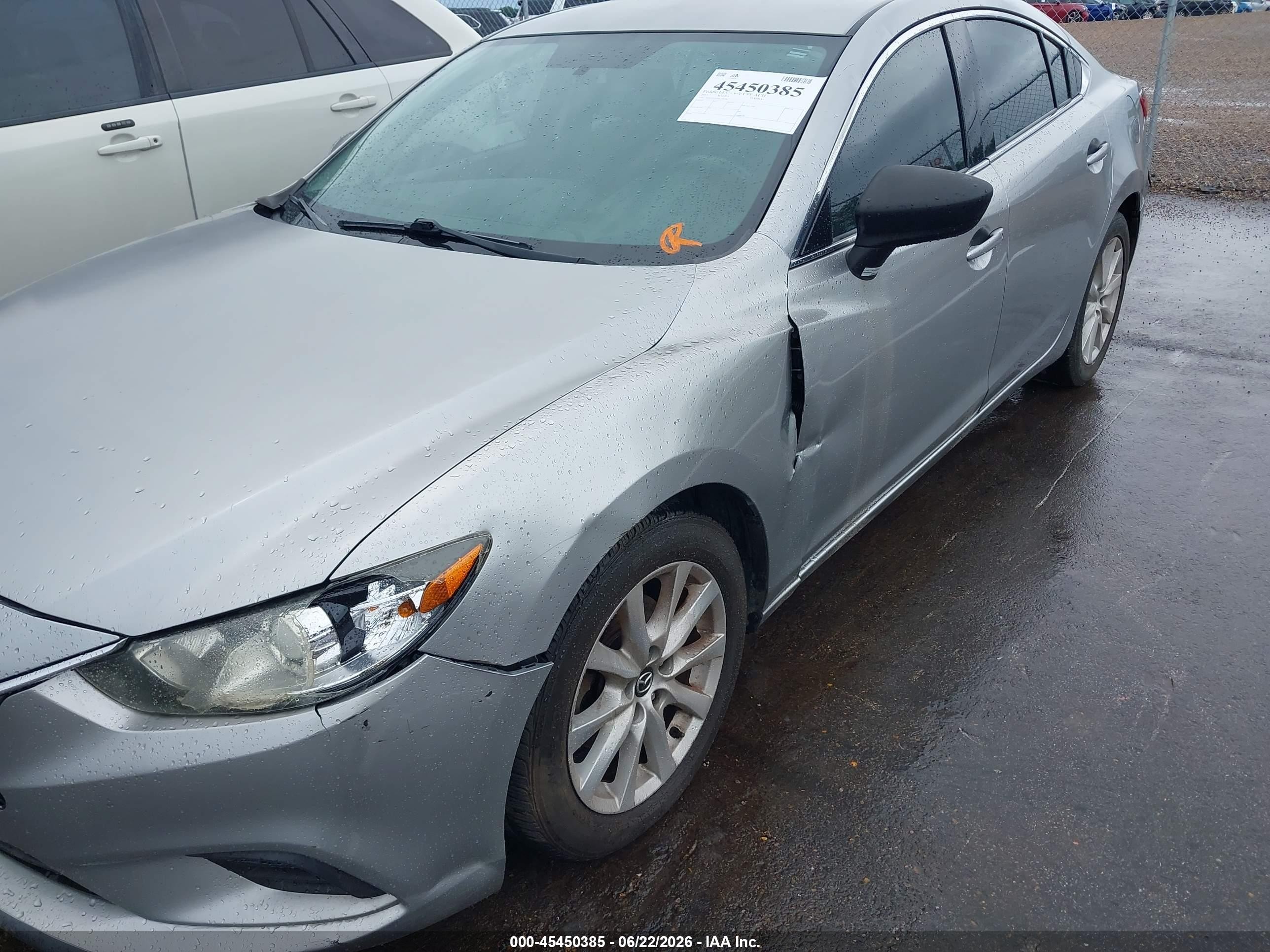 2015 Mazda Mazda6 I Sport Gray vin: JM1GJ1U57F1198246
