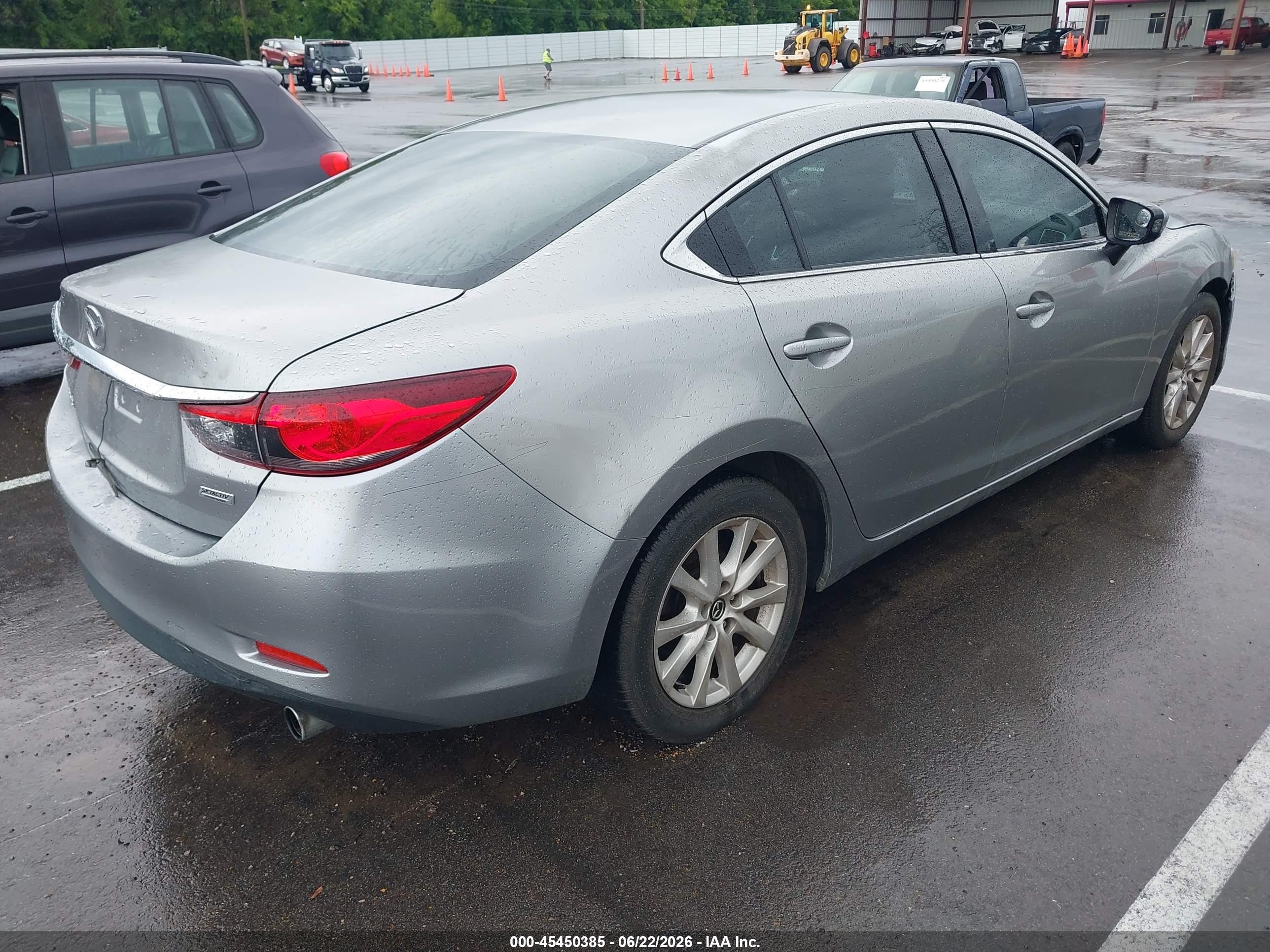 2015 Mazda Mazda6 I Sport Gray vin: JM1GJ1U57F1198246