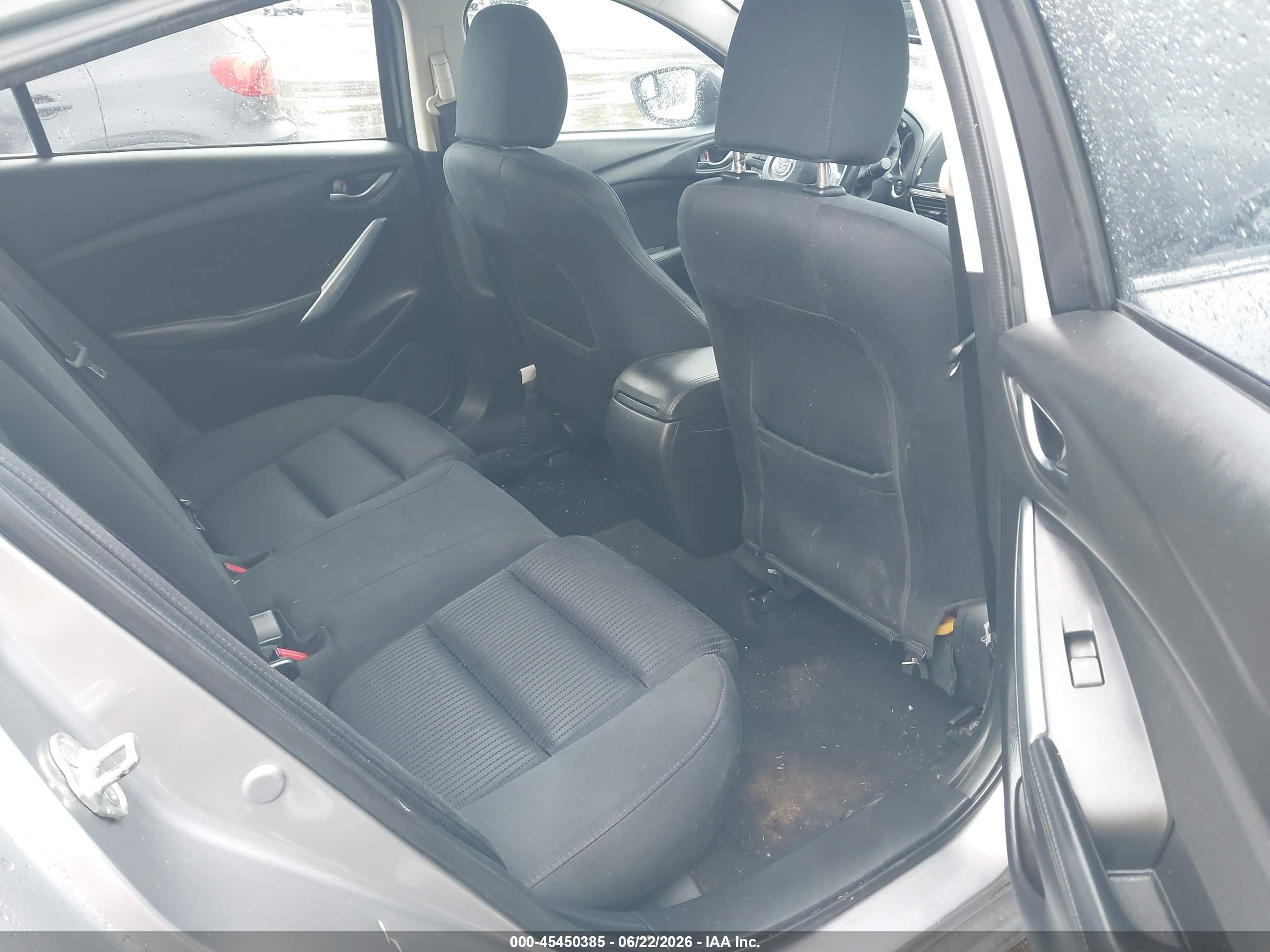 2015 Mazda Mazda6 I Sport Gray vin: JM1GJ1U57F1198246
