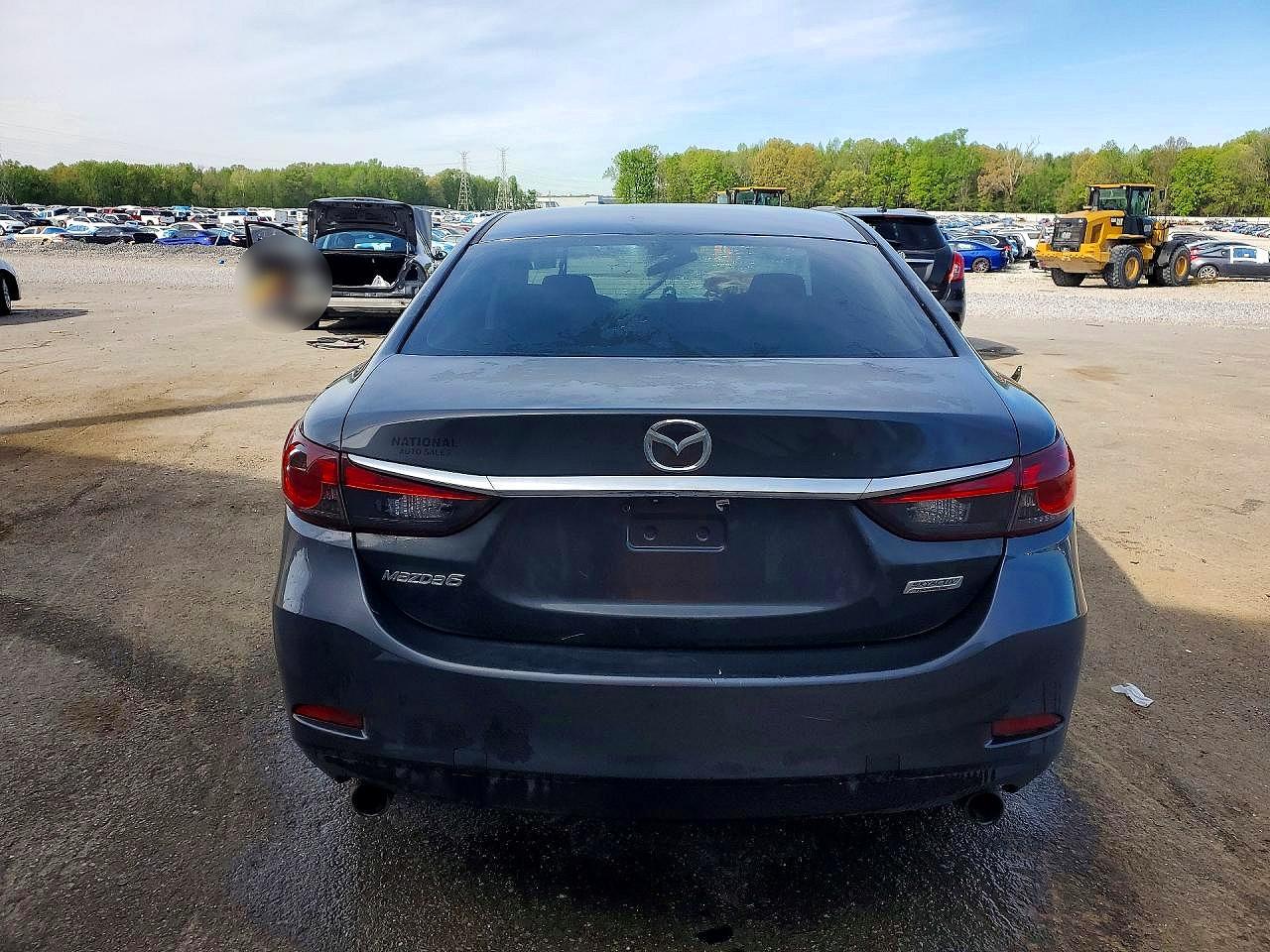 2015 Mazda 6 Sport Gray vin: JM1GJ1U57F1207933