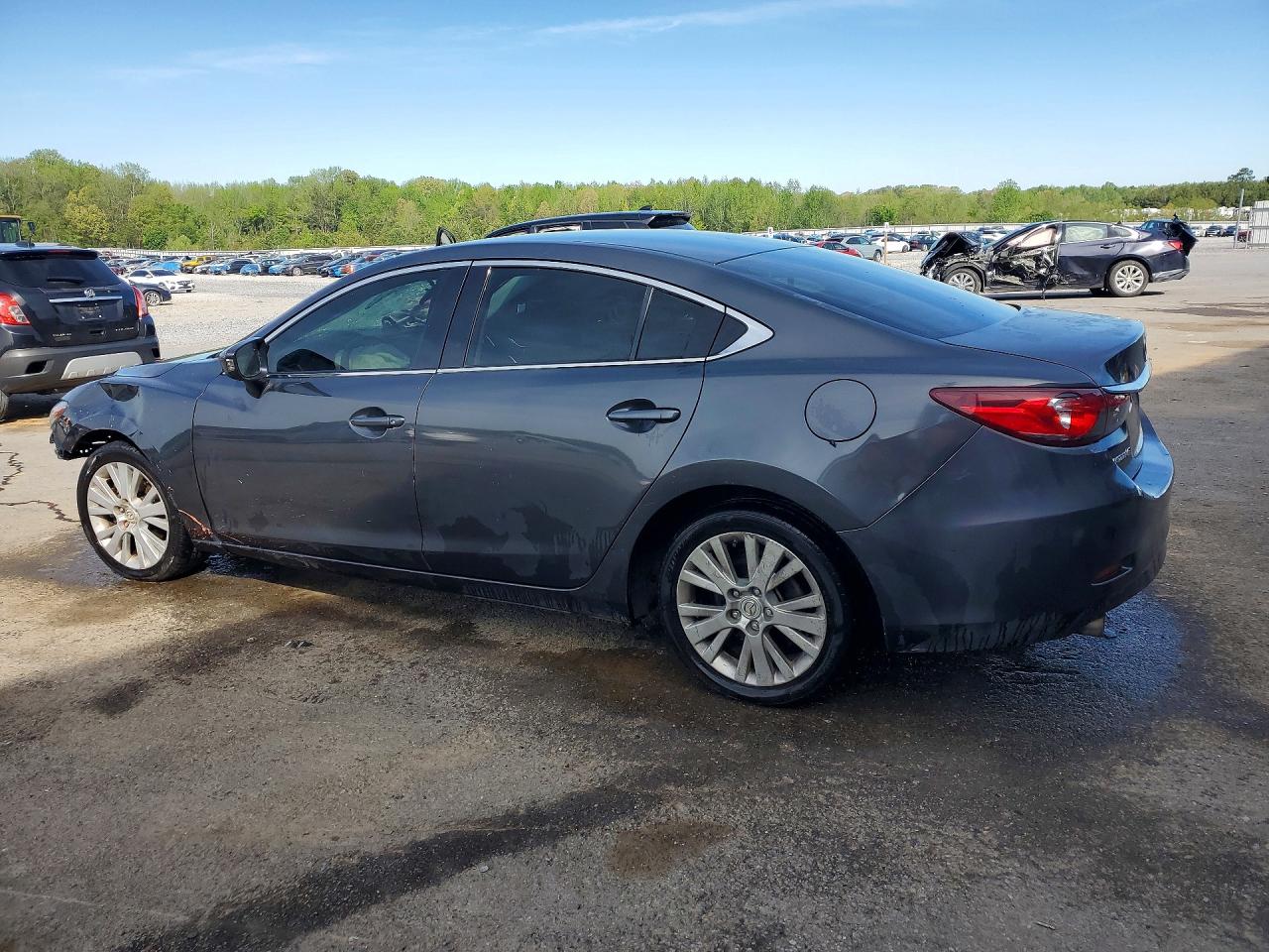 2015 Mazda 6 Sport Gray vin: JM1GJ1U57F1207933