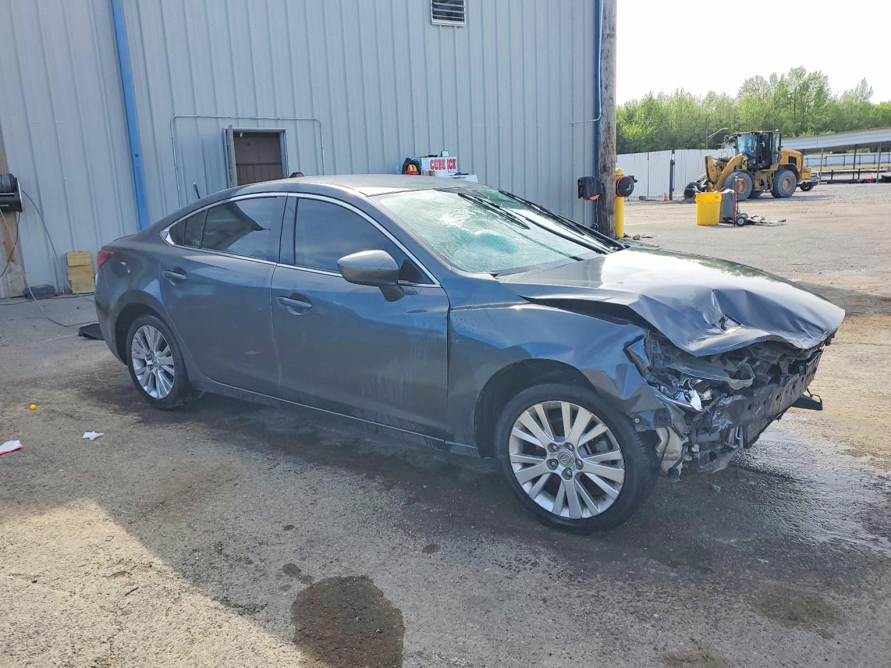 2015 Mazda 6 Sport Gray vin: JM1GJ1U57F1207933