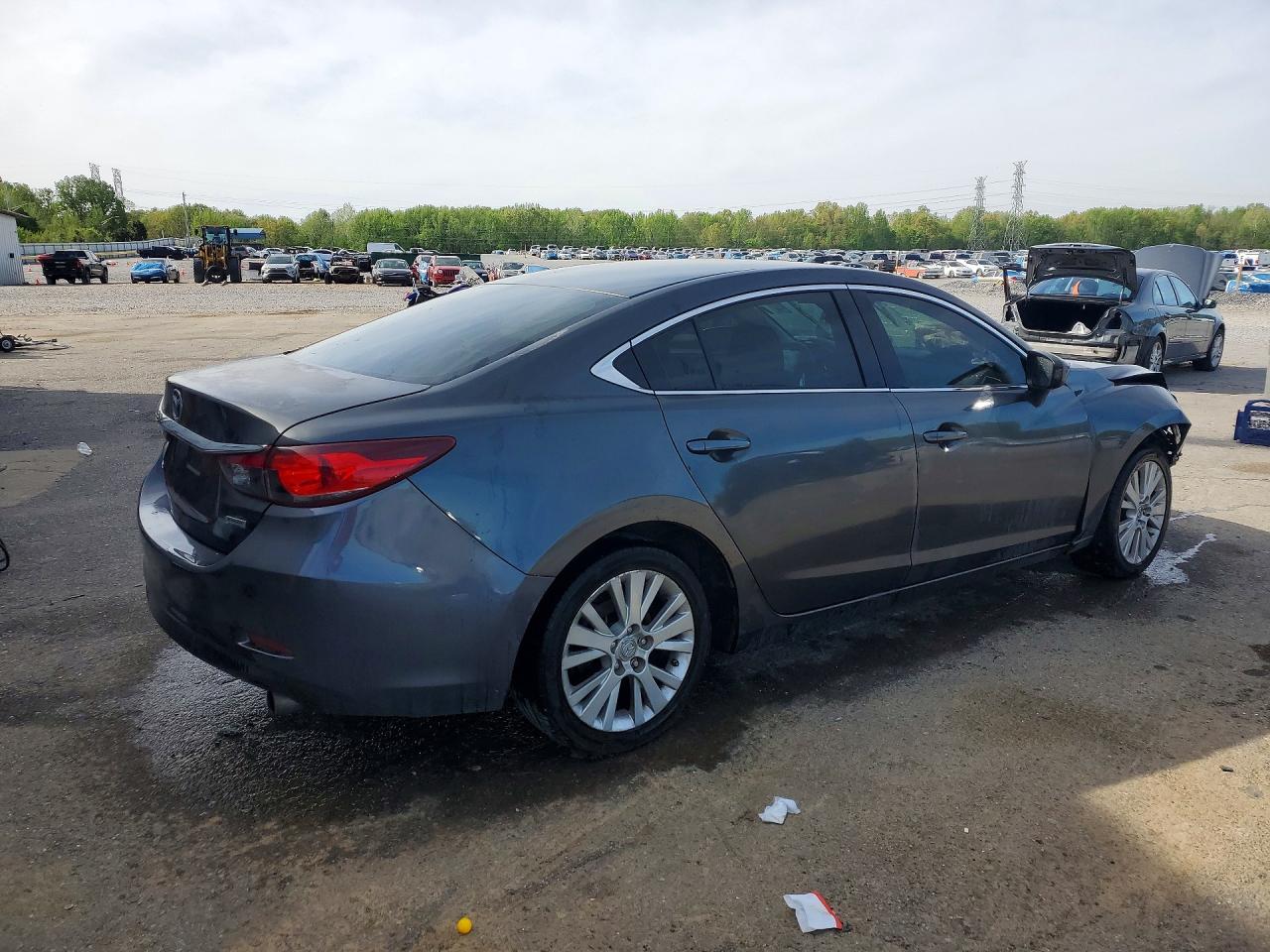 2015 Mazda 6 Sport Gray vin: JM1GJ1U57F1207933