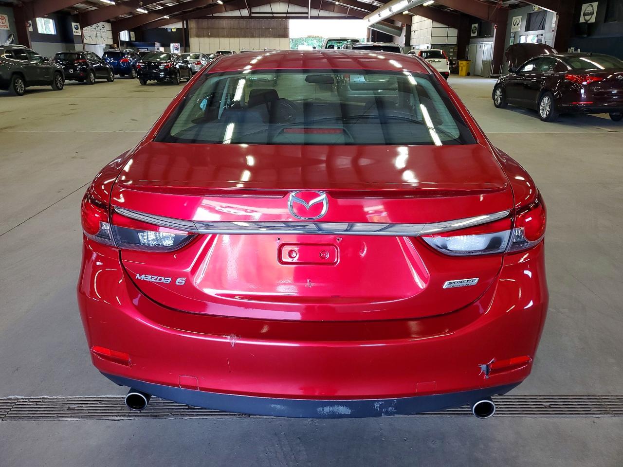 2015 Mazda 6 Sport Темно-бордовый vin: JM1GJ1U57F1211299