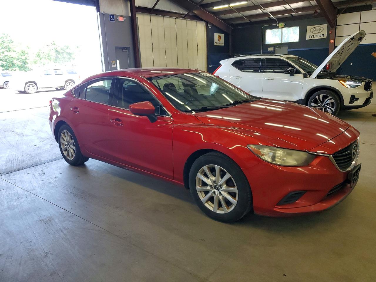 2015 Mazda 6 Sport Темно-бордовый vin: JM1GJ1U57F1211299