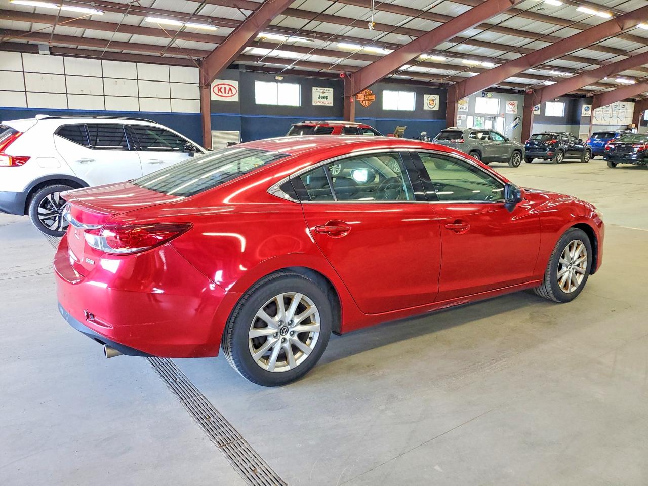 2015 Mazda 6 Sport Темно-бордовый vin: JM1GJ1U57F1211299