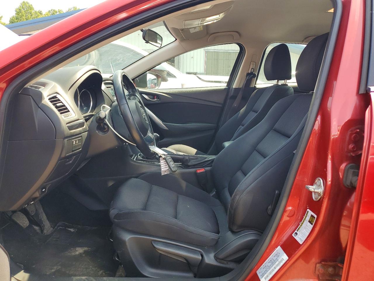 2015 Mazda 6 Sport Темно-бордовый vin: JM1GJ1U57F1211299