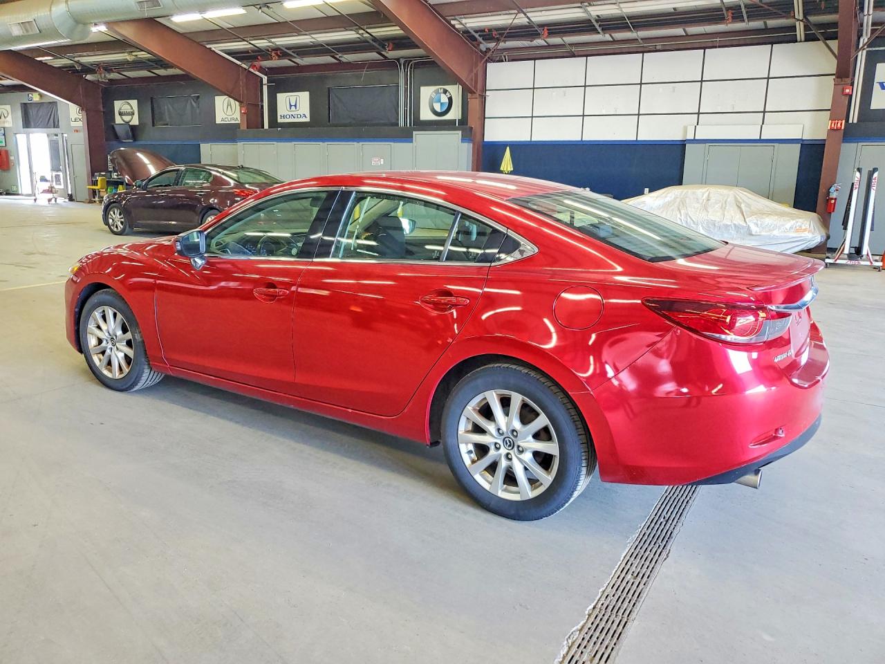 2015 Mazda 6 Sport Темно-бордовый vin: JM1GJ1U57F1211299