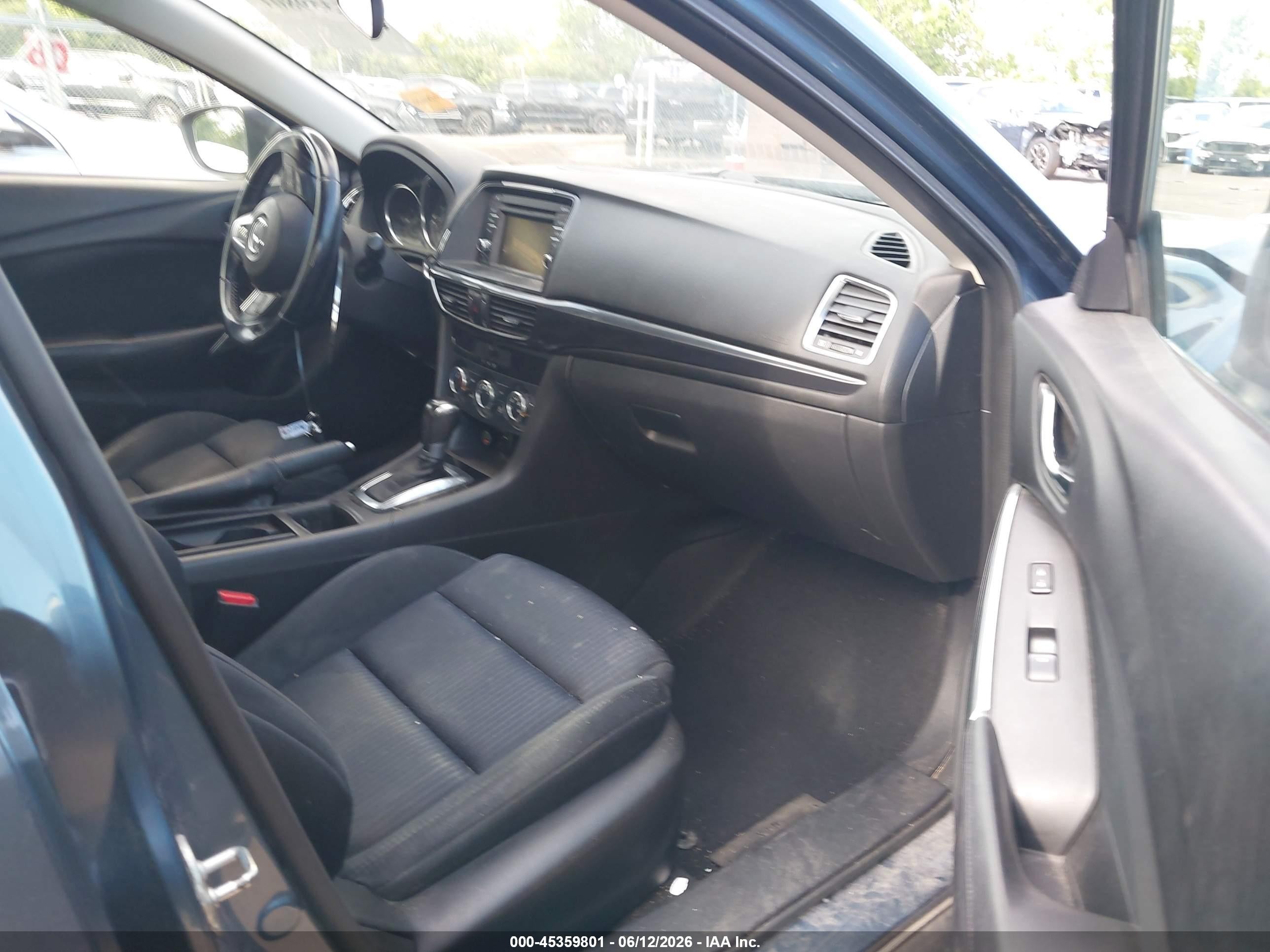 2015 Mazda Mazda6 I Sport Blue vin: JM1GJ1U57F1214459