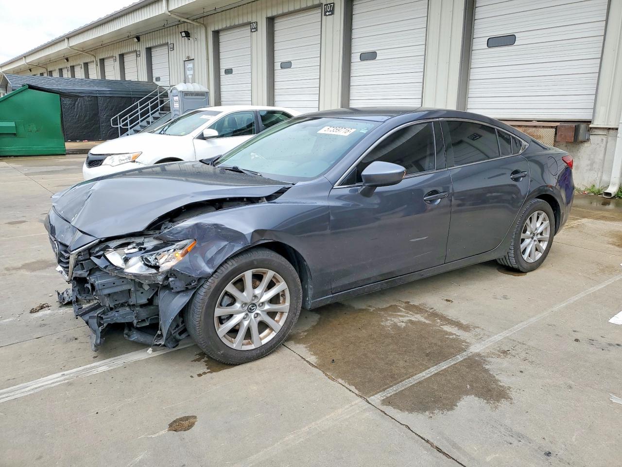 2015 Mazda 6 Sport Gray vin: JM1GJ1U57F1214493