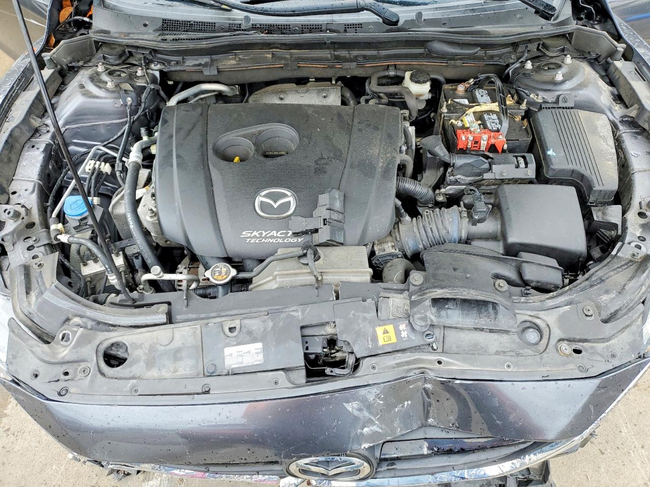 2015 Mazda 6 Sport Серый vin: JM1GJ1U57F1214493