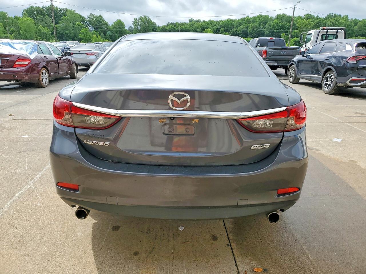 2015 Mazda 6 Sport Серый vin: JM1GJ1U57F1214493