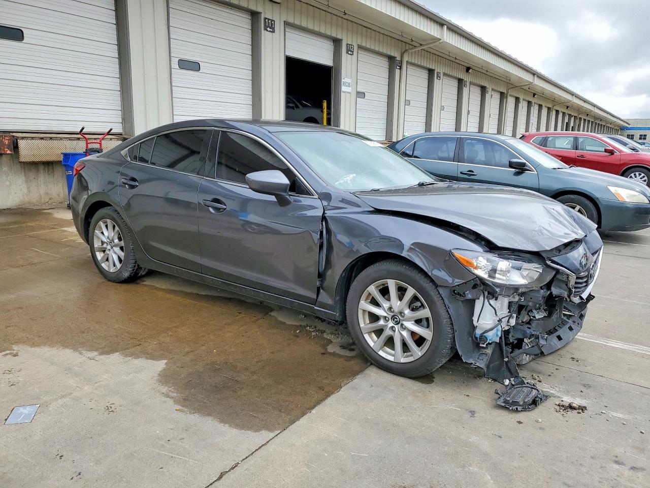 2015 Mazda 6 Sport Серый vin: JM1GJ1U57F1214493