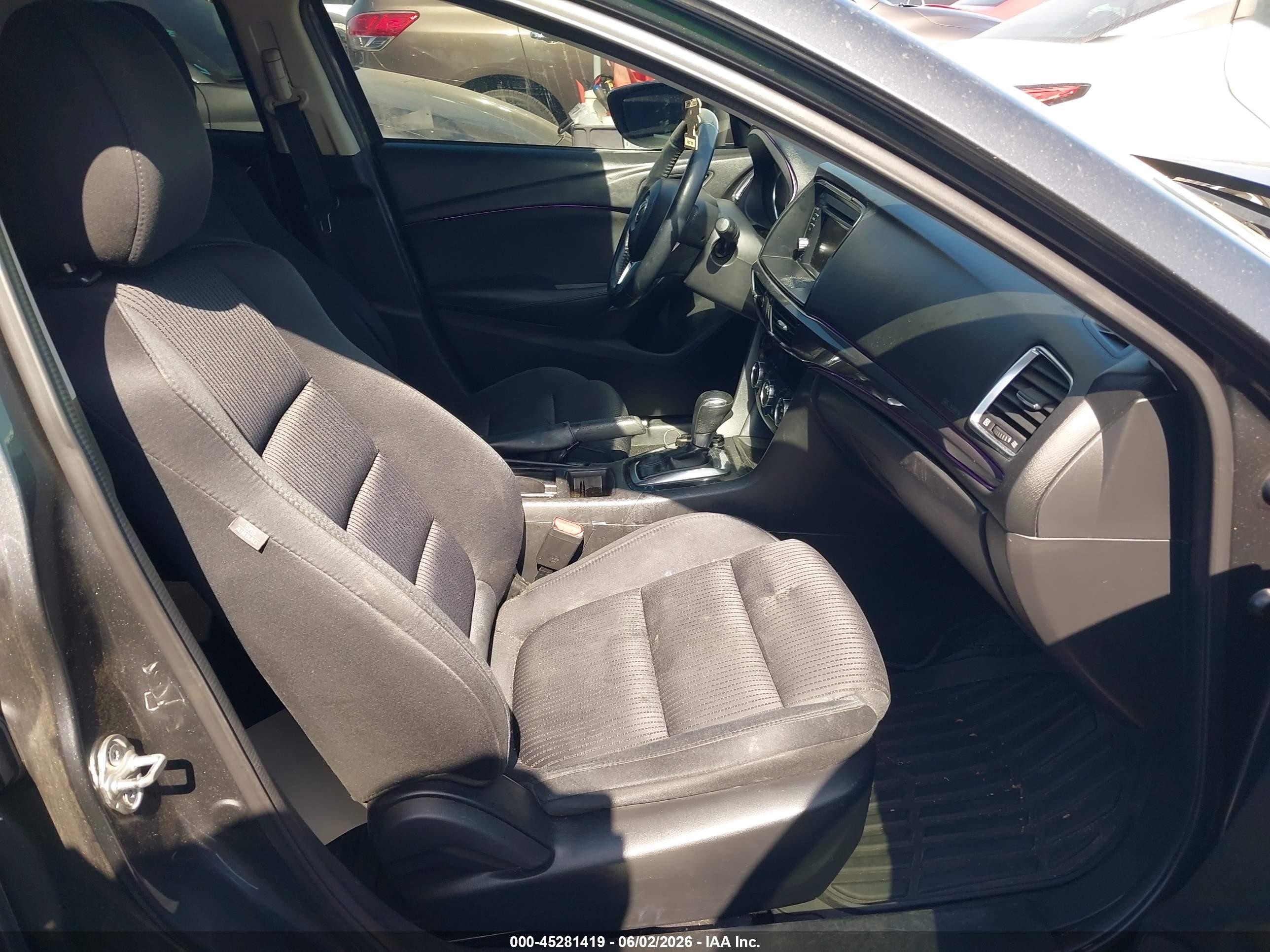 2015 Mazda Mazda6 I Sport Gray vin: JM1GJ1U57F1220729