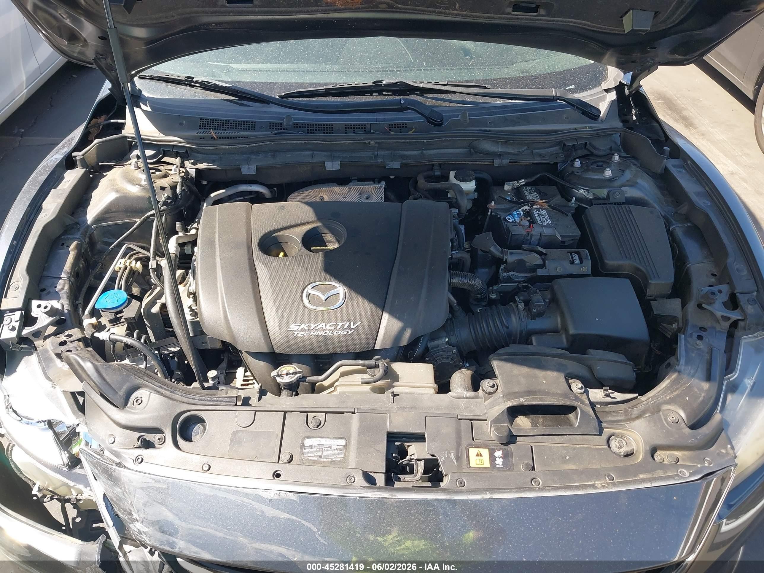 2015 Mazda Mazda6 I Sport Gray vin: JM1GJ1U57F1220729