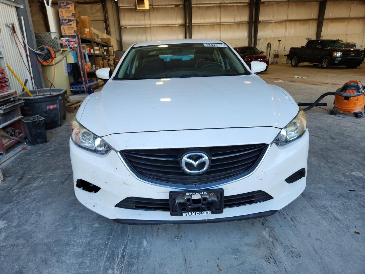 2015 Mazda 6 Sport Белый vin: JM1GJ1U58F1196814