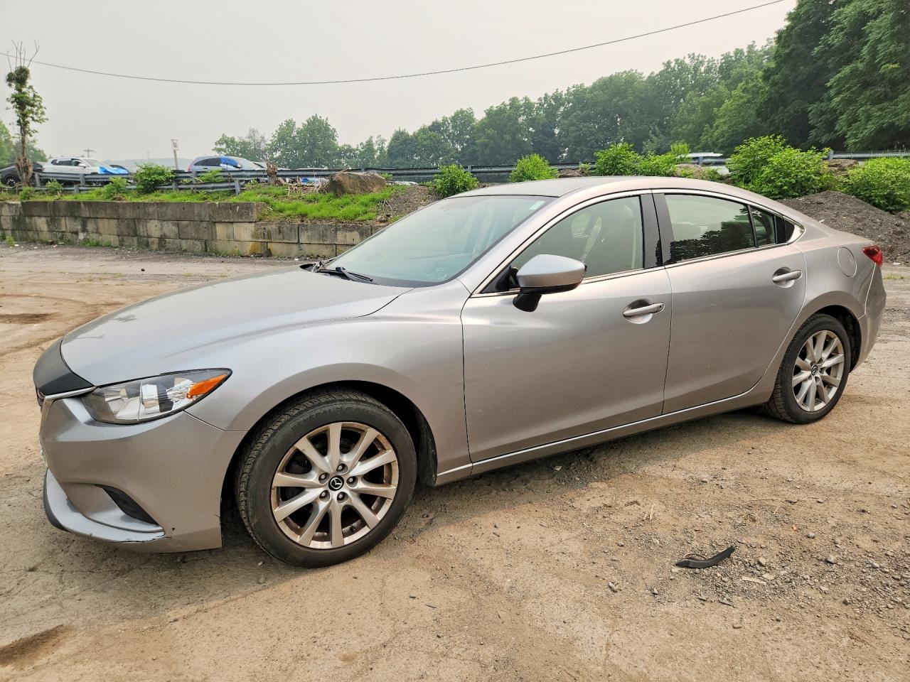 2015 Mazda 6 Sport Серебряный vin: JM1GJ1U58F1222165