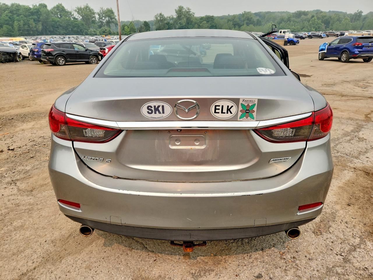 2015 Mazda 6 Sport Серебряный vin: JM1GJ1U58F1222165