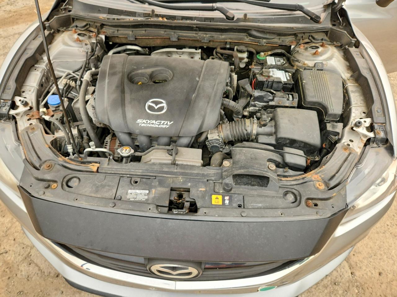 2015 Mazda 6 Sport Серебряный vin: JM1GJ1U58F1222165