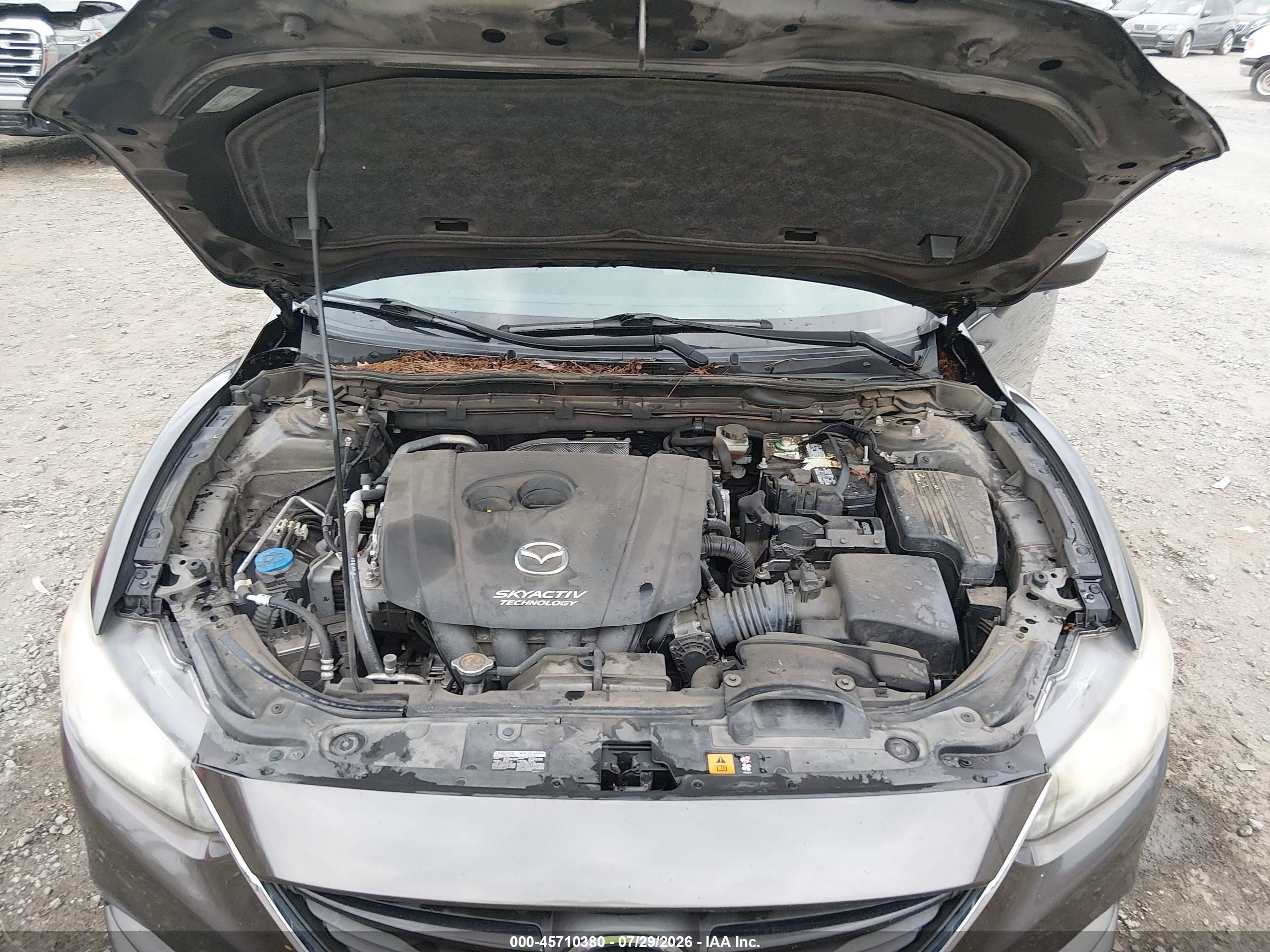 2016 Mazda Mazda6 I Sport Gray vin: JM1GJ1U58G1422500