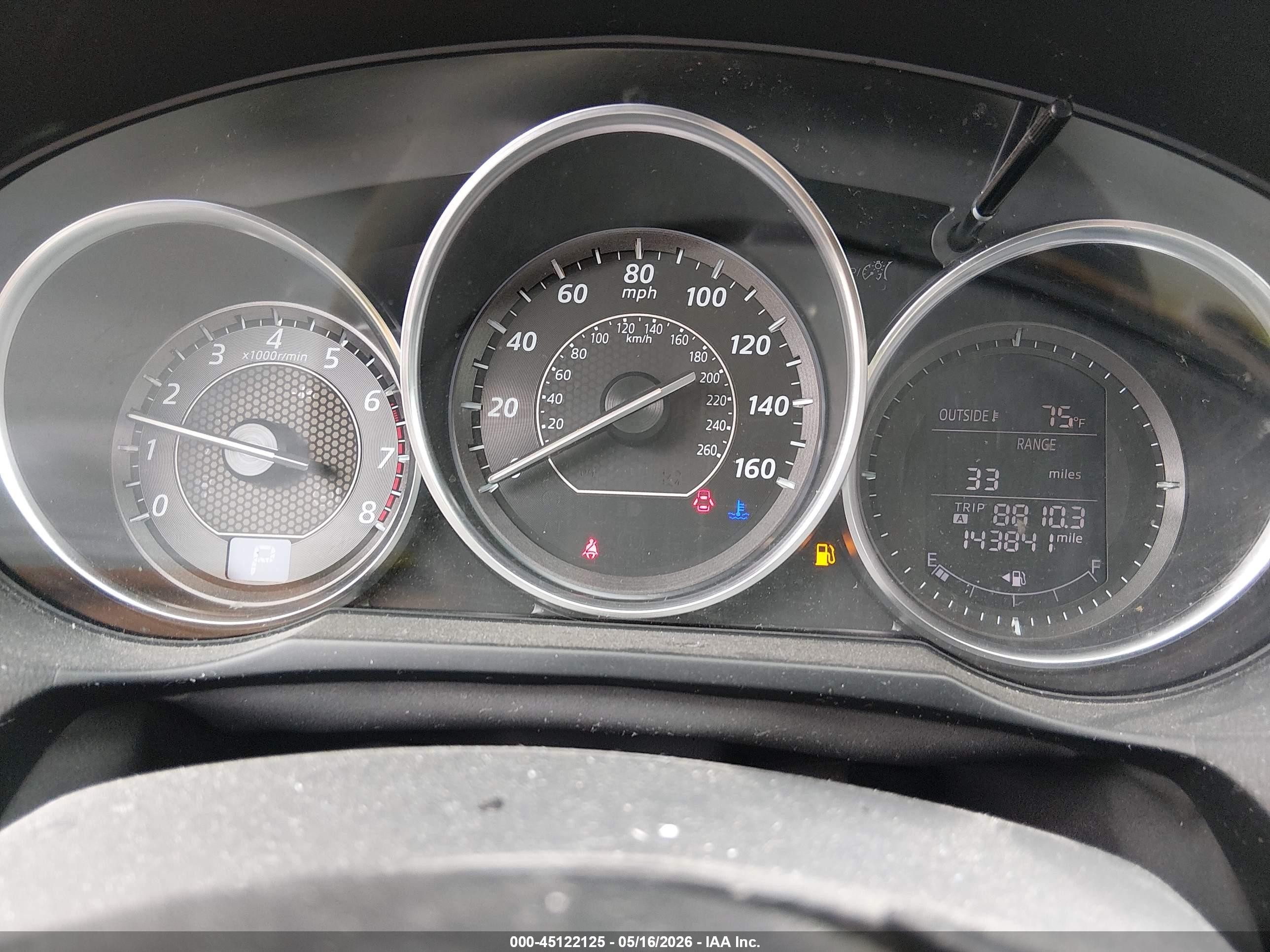 2014 Mazda Mazda6 I Sport White vin: JM1GJ1U59E1107556