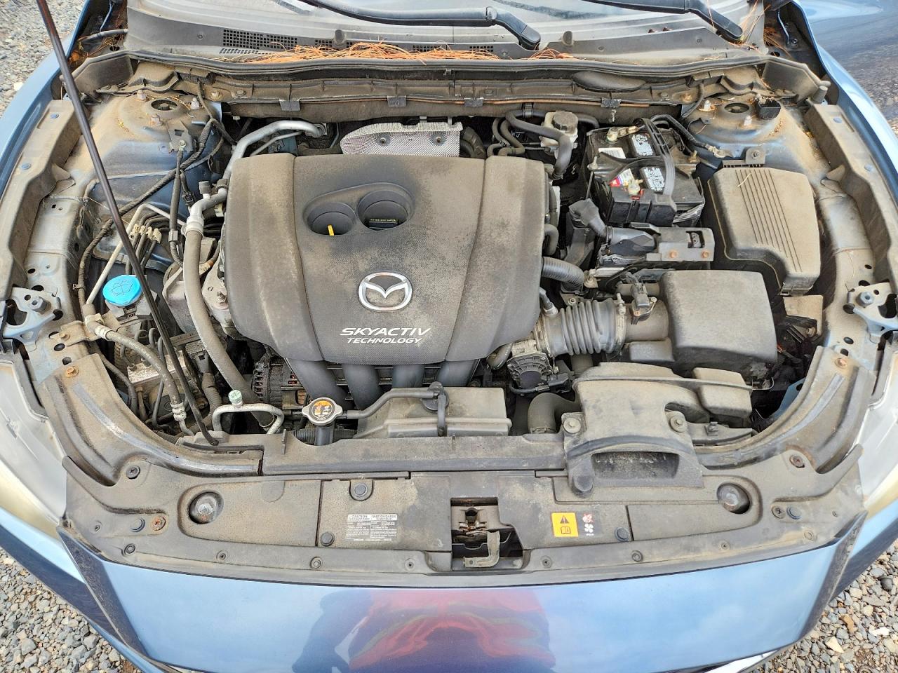 2014 Mazda 6 Sport Blue vin: JM1GJ1U59E1110327