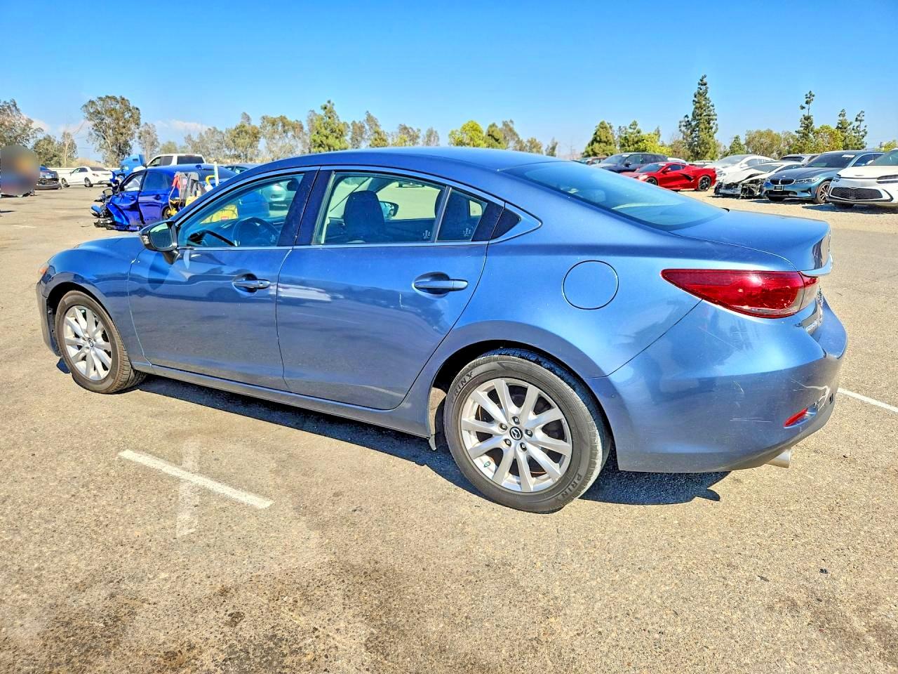 2015 Mazda 6 Sport Blue vin: JM1GJ1U59F1189189