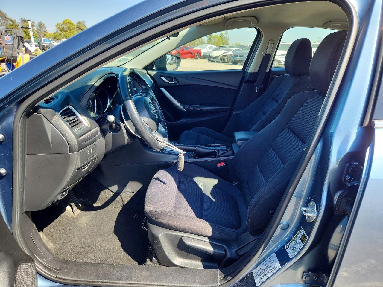2015 Mazda 6 Sport Blue vin: JM1GJ1U59F1189189
