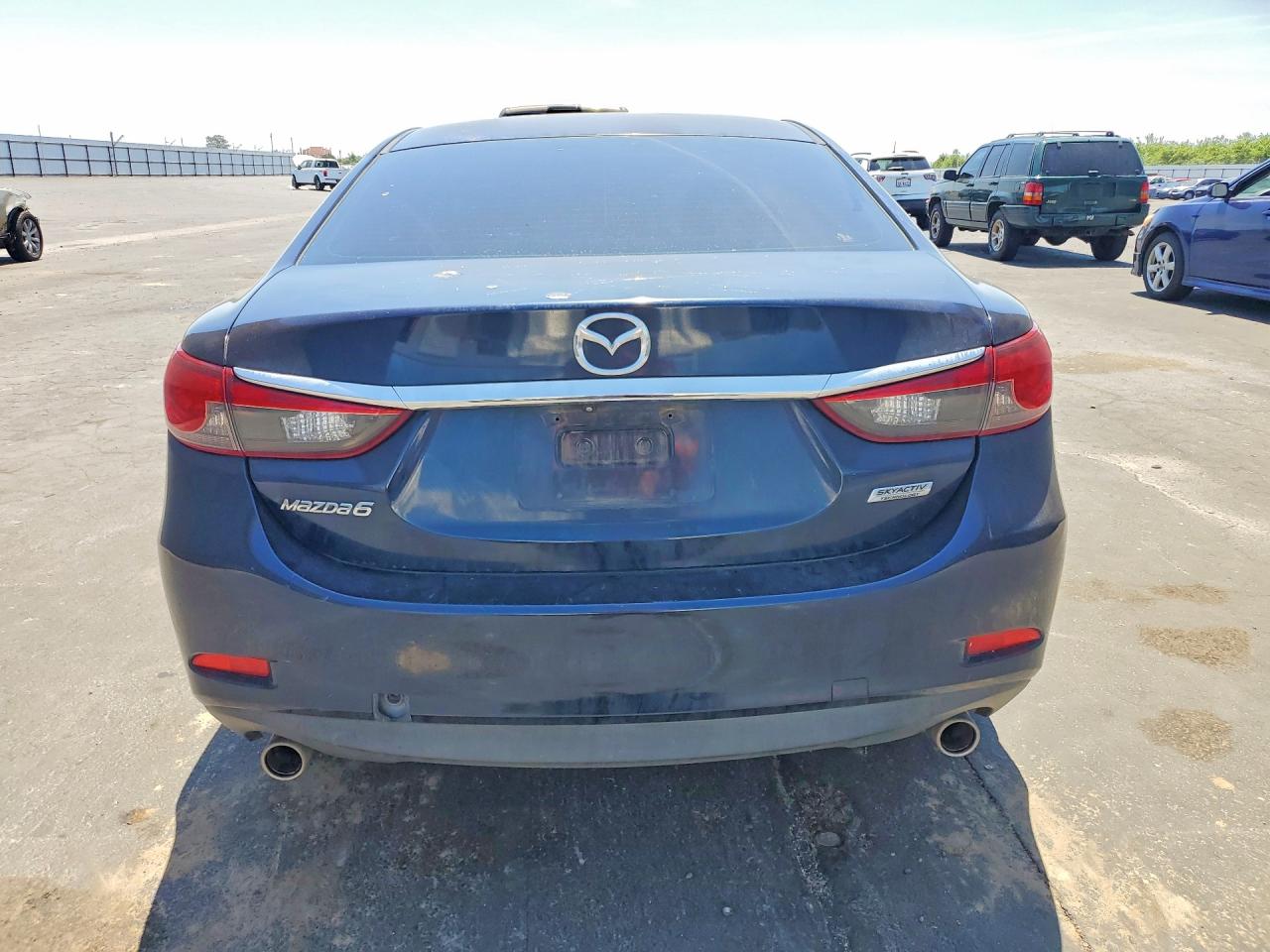2015 Mazda 6 Sport Blue vin: JM1GJ1U59F1223261