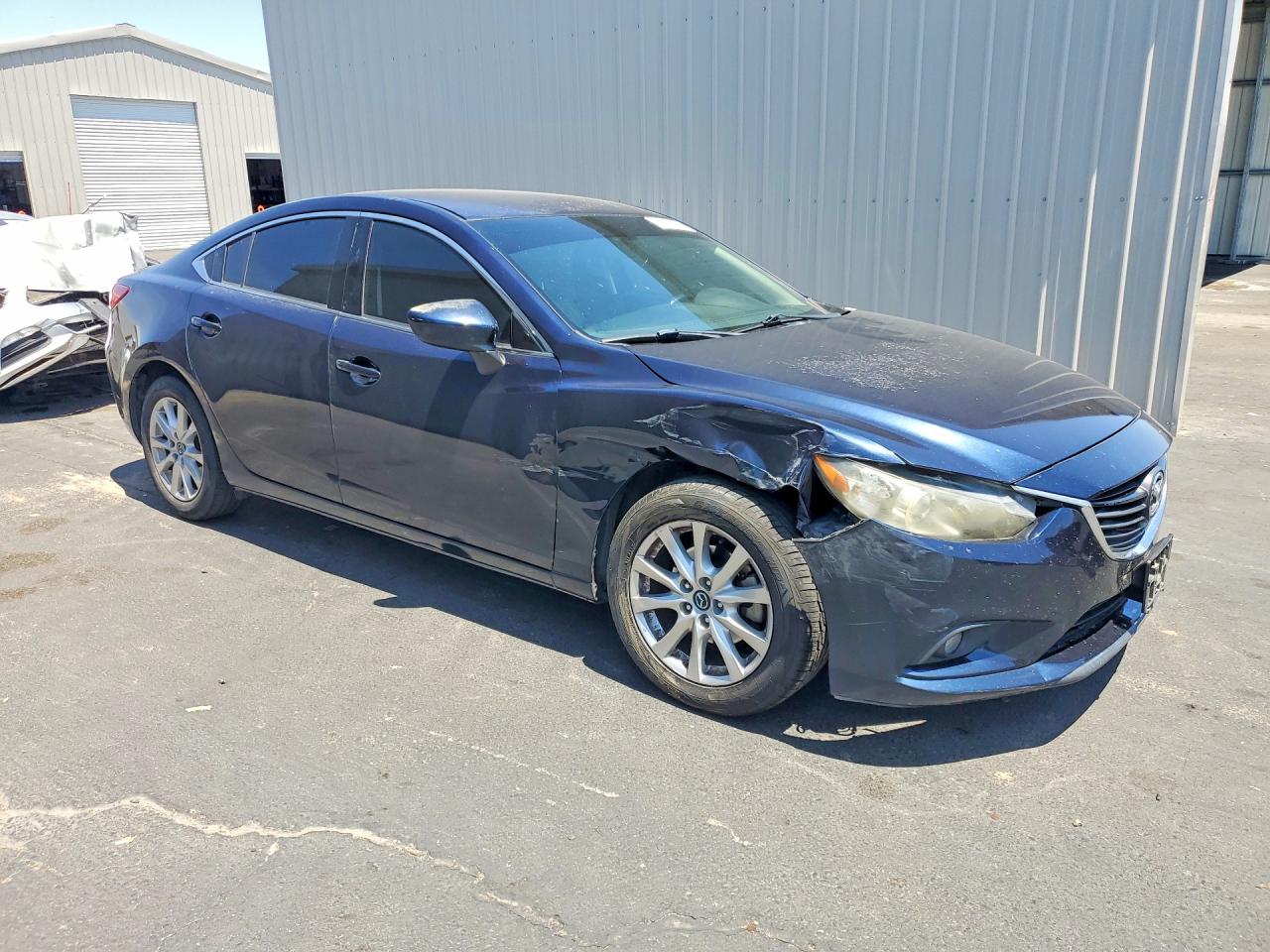 2015 Mazda 6 Sport Blue vin: JM1GJ1U59F1223261