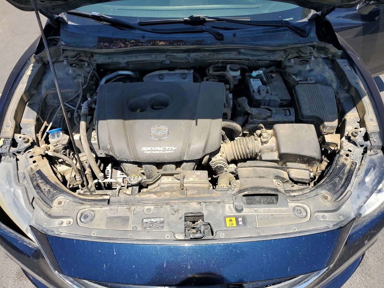 2015 Mazda 6 Sport Blue vin: JM1GJ1U59F1223261