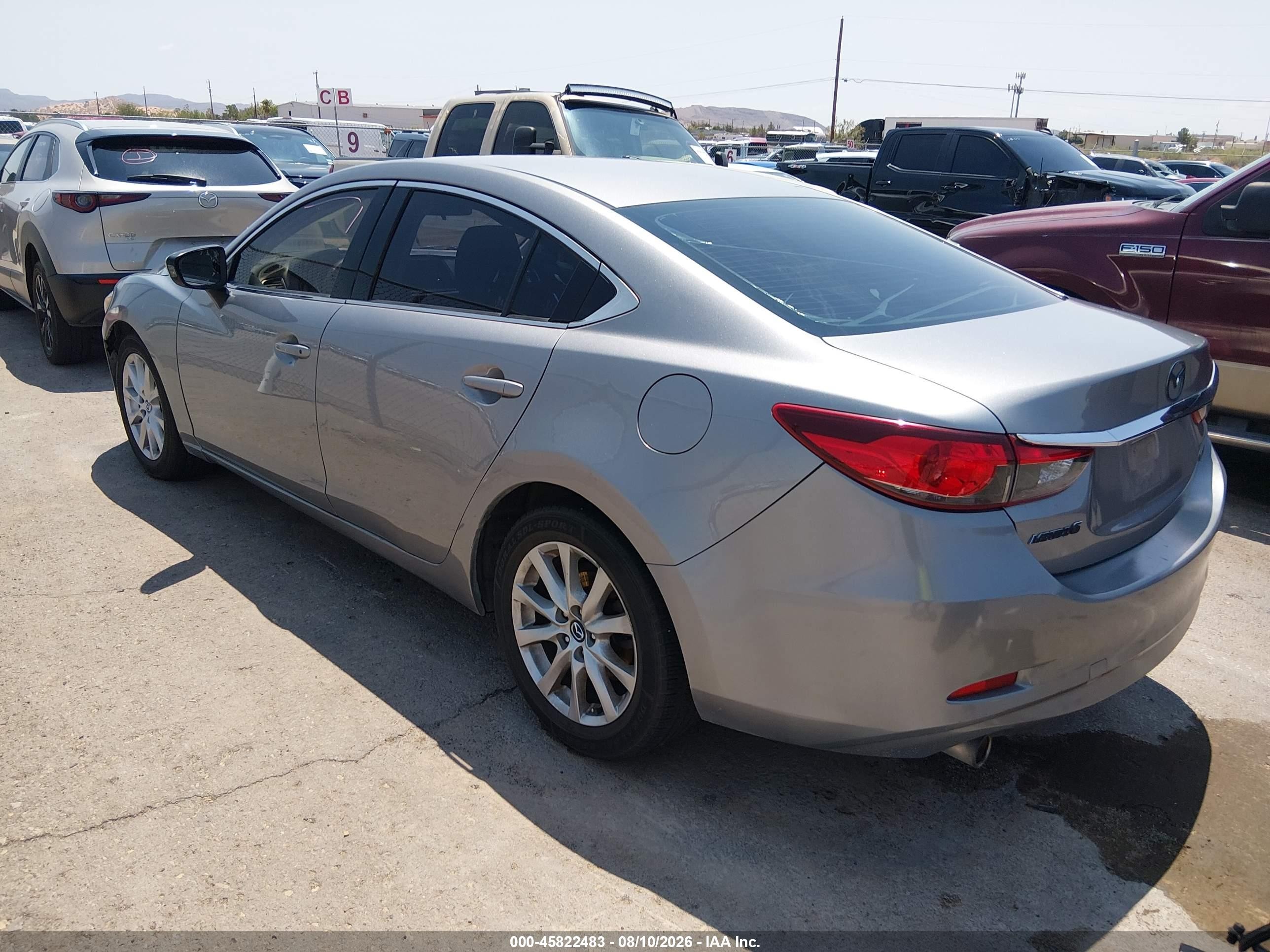 2015 Mazda 6 Sport Серый vin: JM1GJ1U5XF1224225