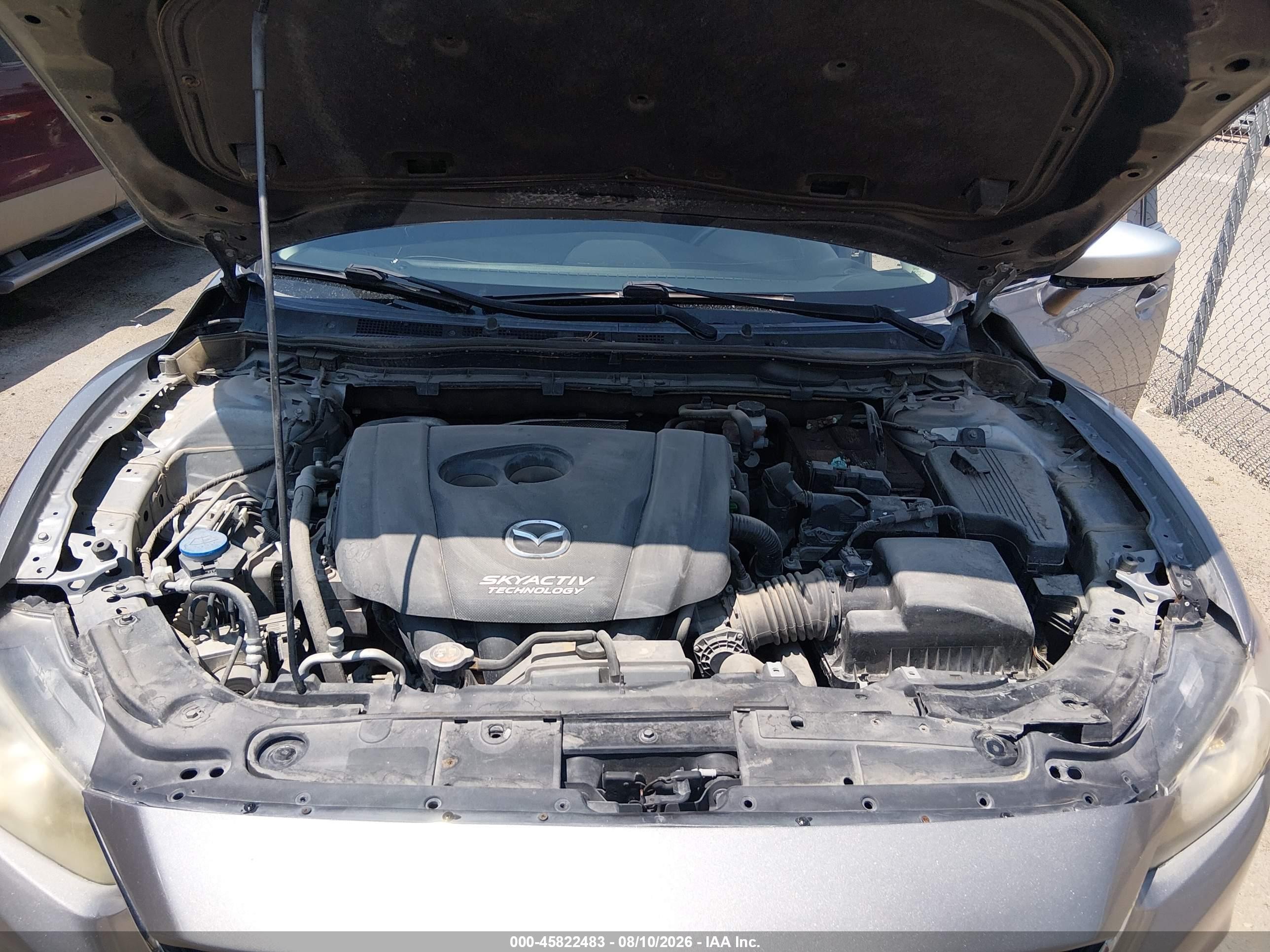 2015 Mazda 6 Sport Серый vin: JM1GJ1U5XF1224225