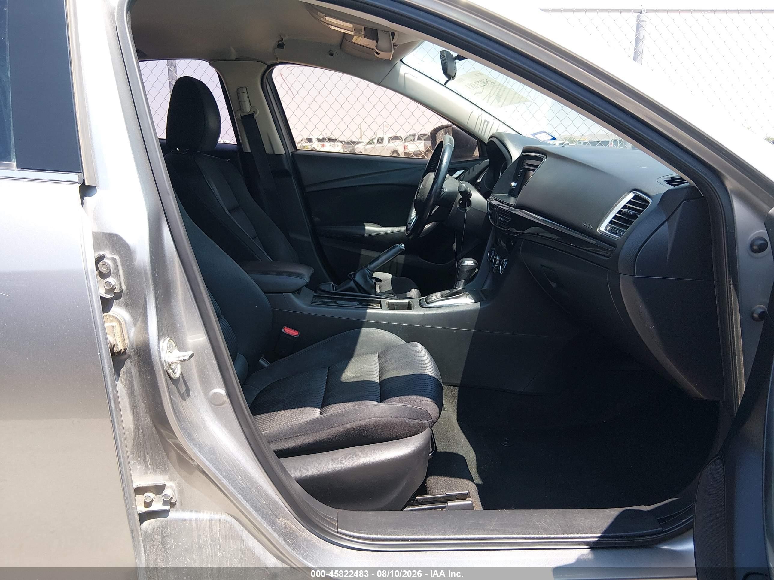 2015 Mazda 6 Sport Серый vin: JM1GJ1U5XF1224225